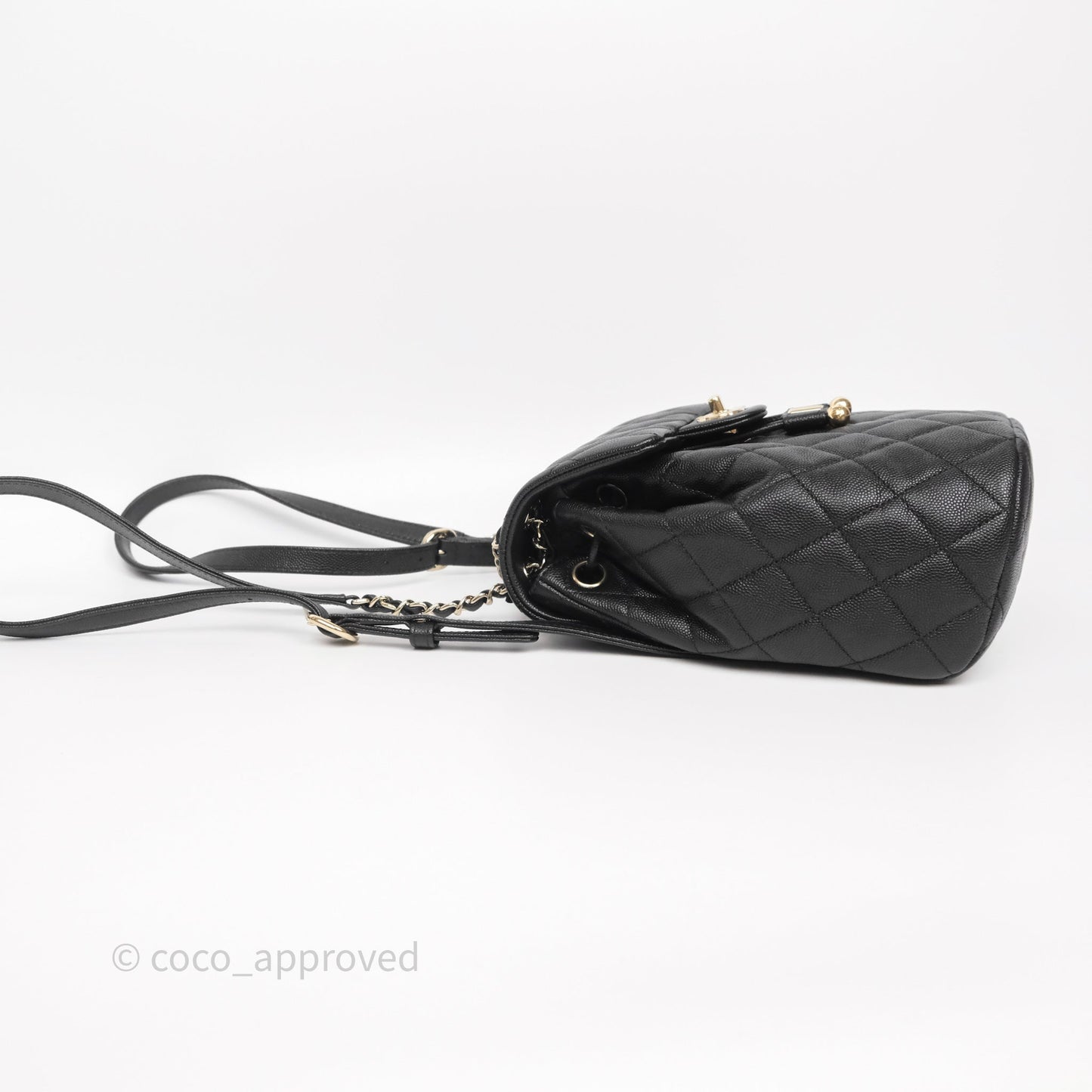 Chanel Urban Spirit Mini Black Caviar Backpack