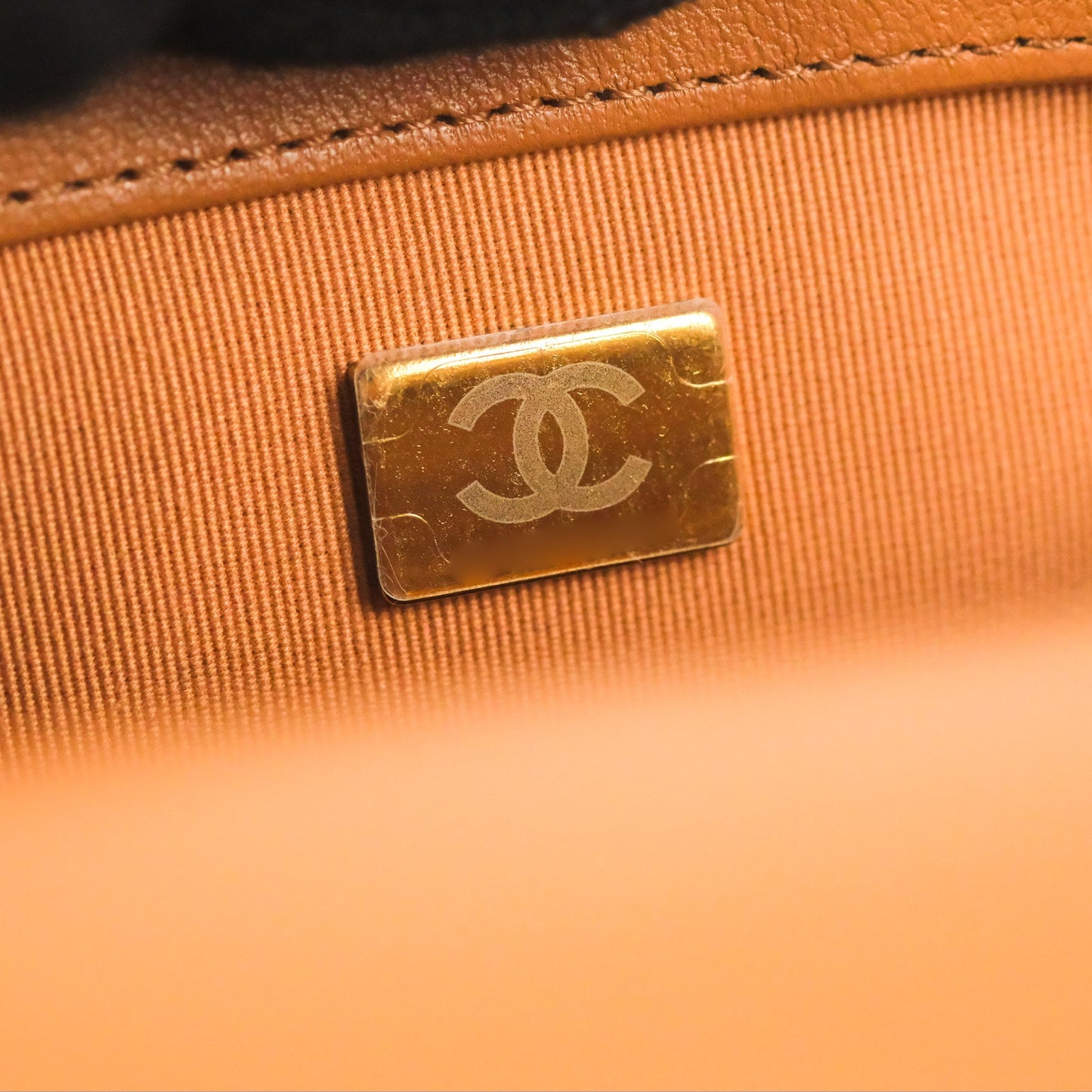 Chanel 19 Small Caramel Brown Mixed Hardware 21A