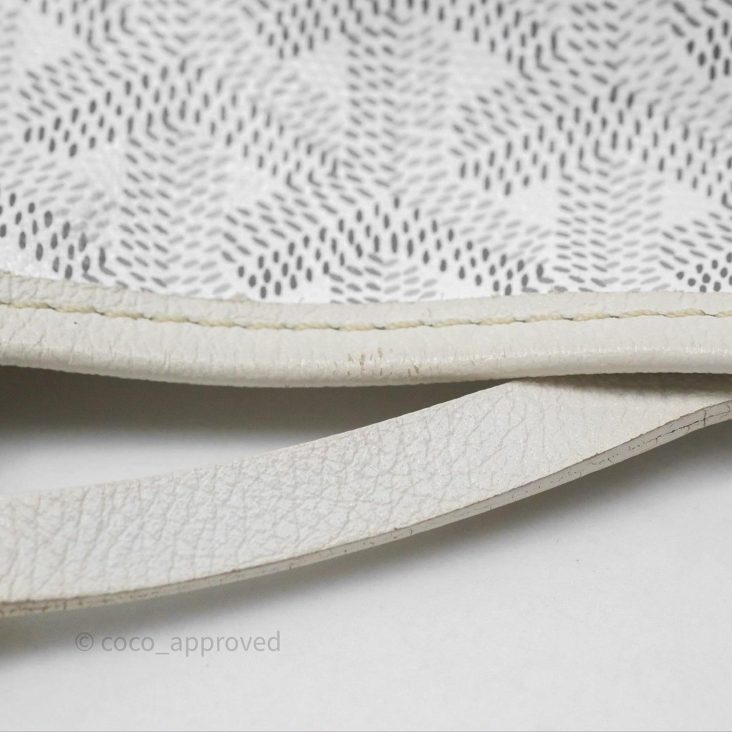 Goyard Saint Louis Tote Bag GM Blanc White
