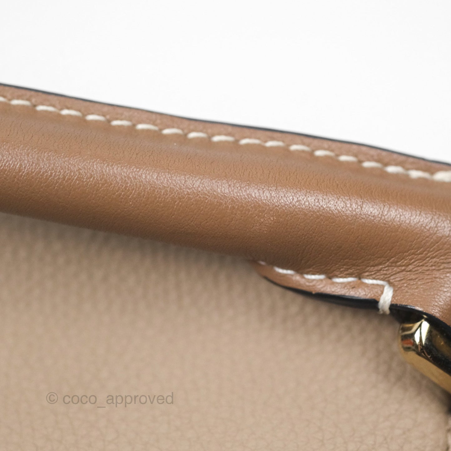 Loewe Small Puzzle Bag Sand Mink Grained Calfskin