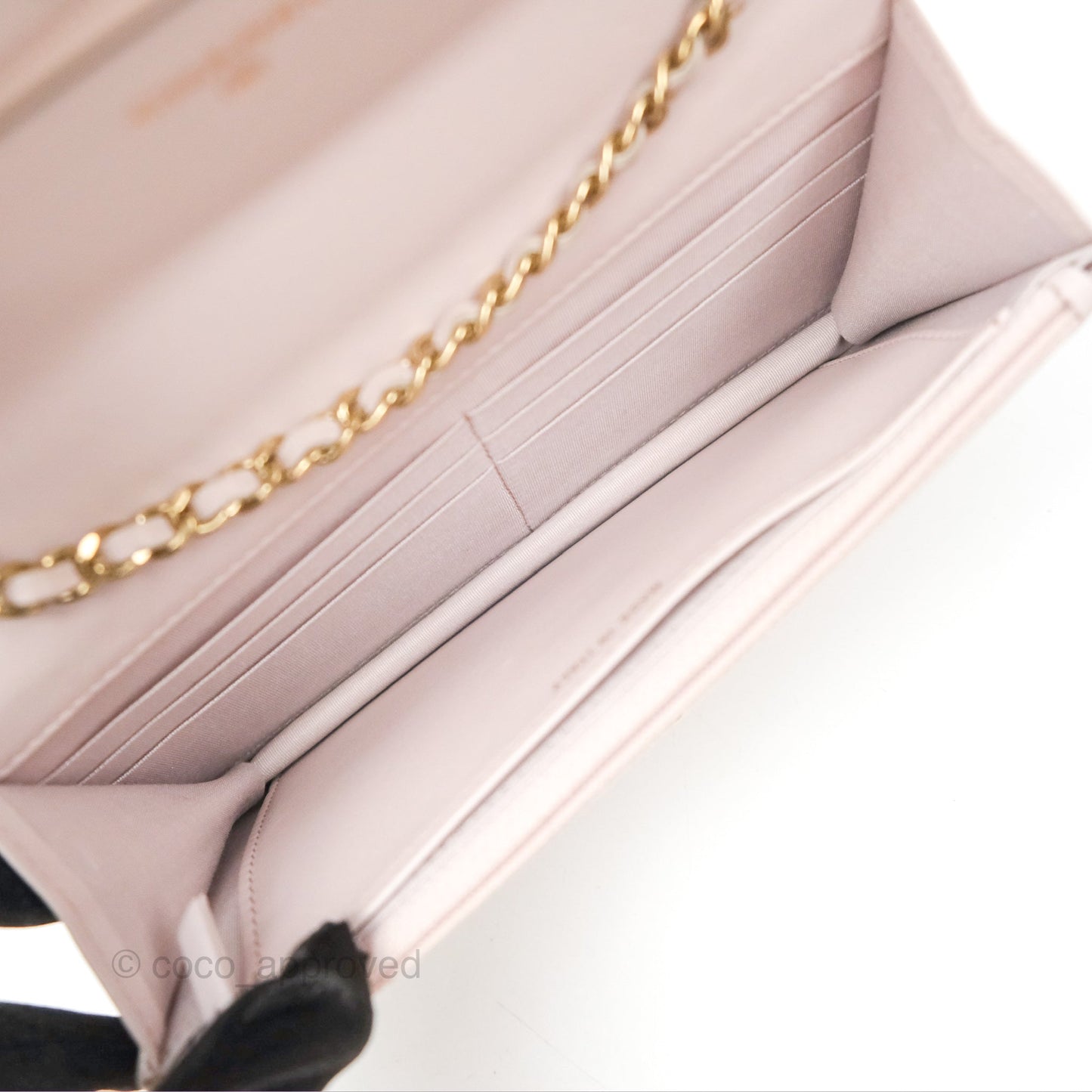 Chanel Trendy CC WOC Quilted Pink Lambskin Gold Hardware