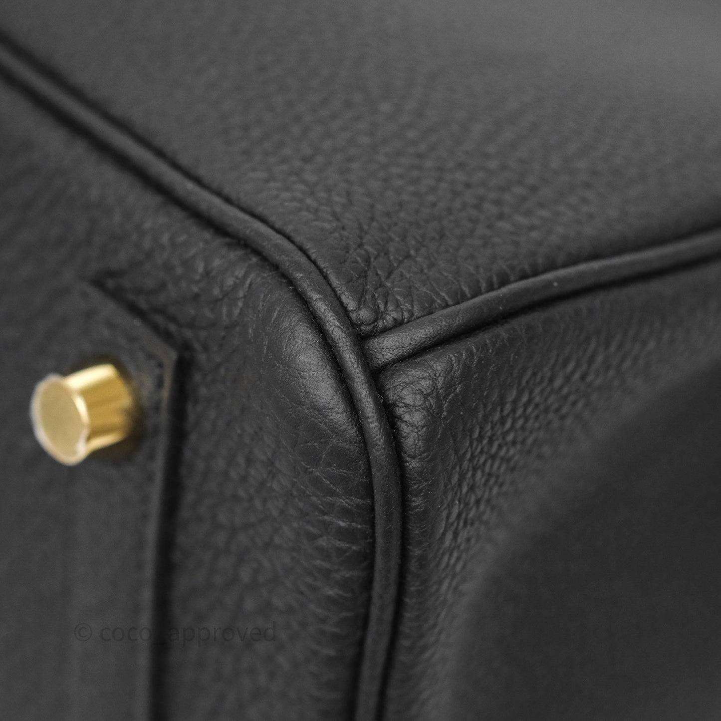 Hermès 3 In 1 Birkin 30 Retourne Black Noir 89 Togo Gold Hardware