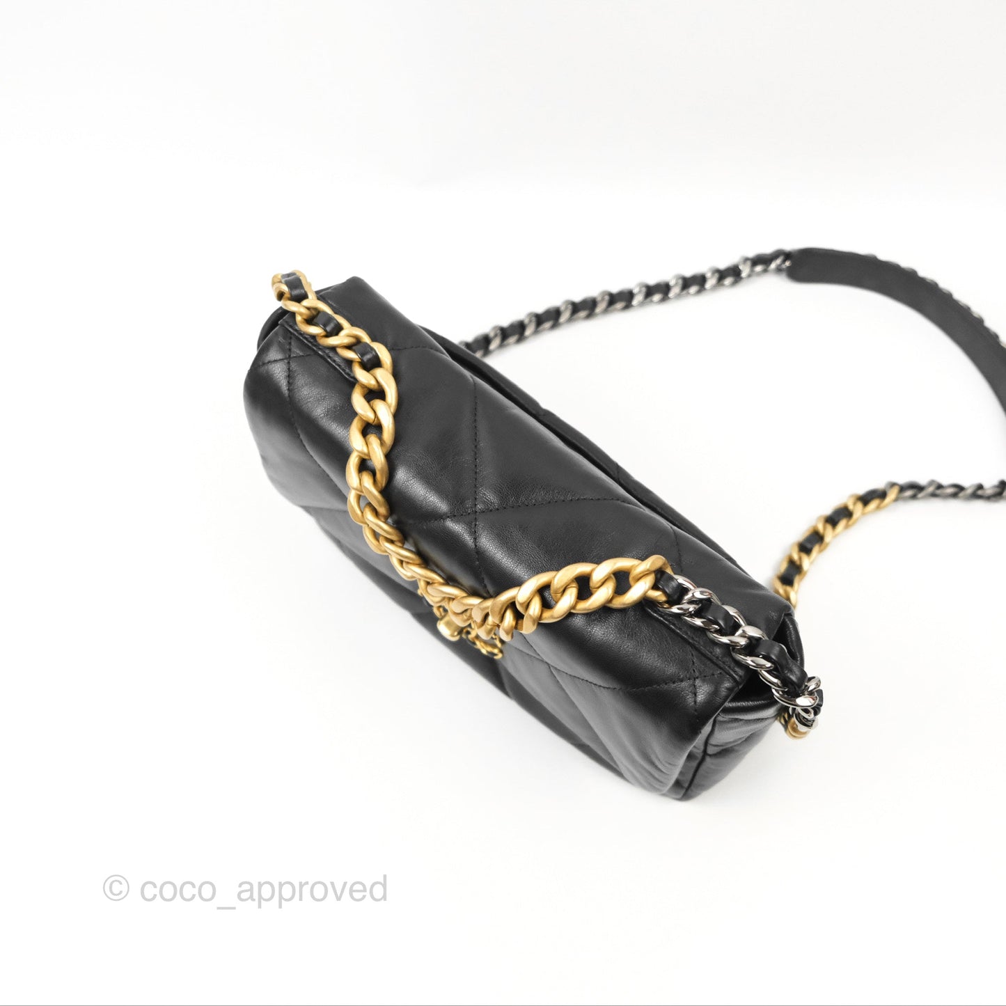Chanel 19 Small Black Mixed Hardware