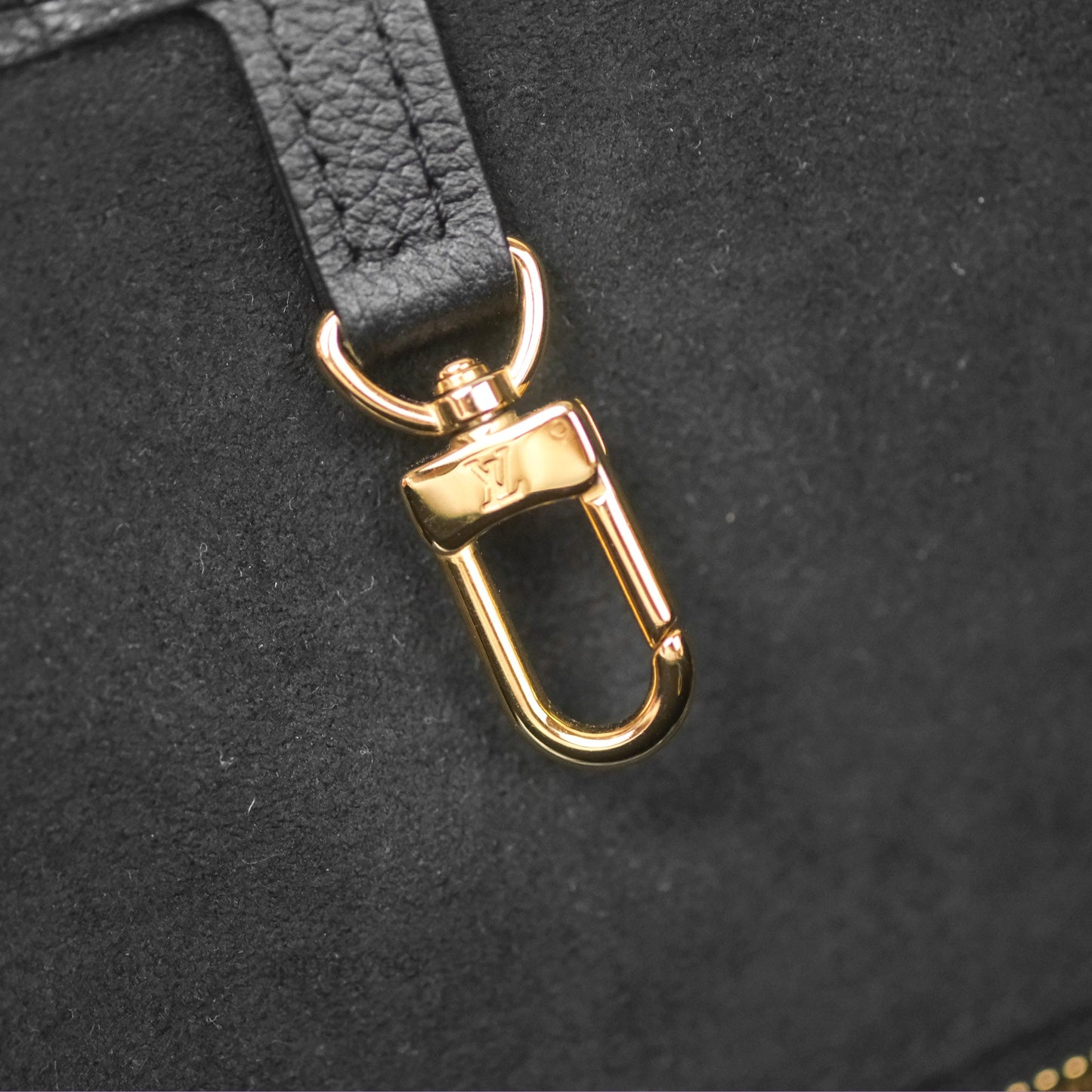 Louis Vuitton Neverfull MM Monogram Black Beige