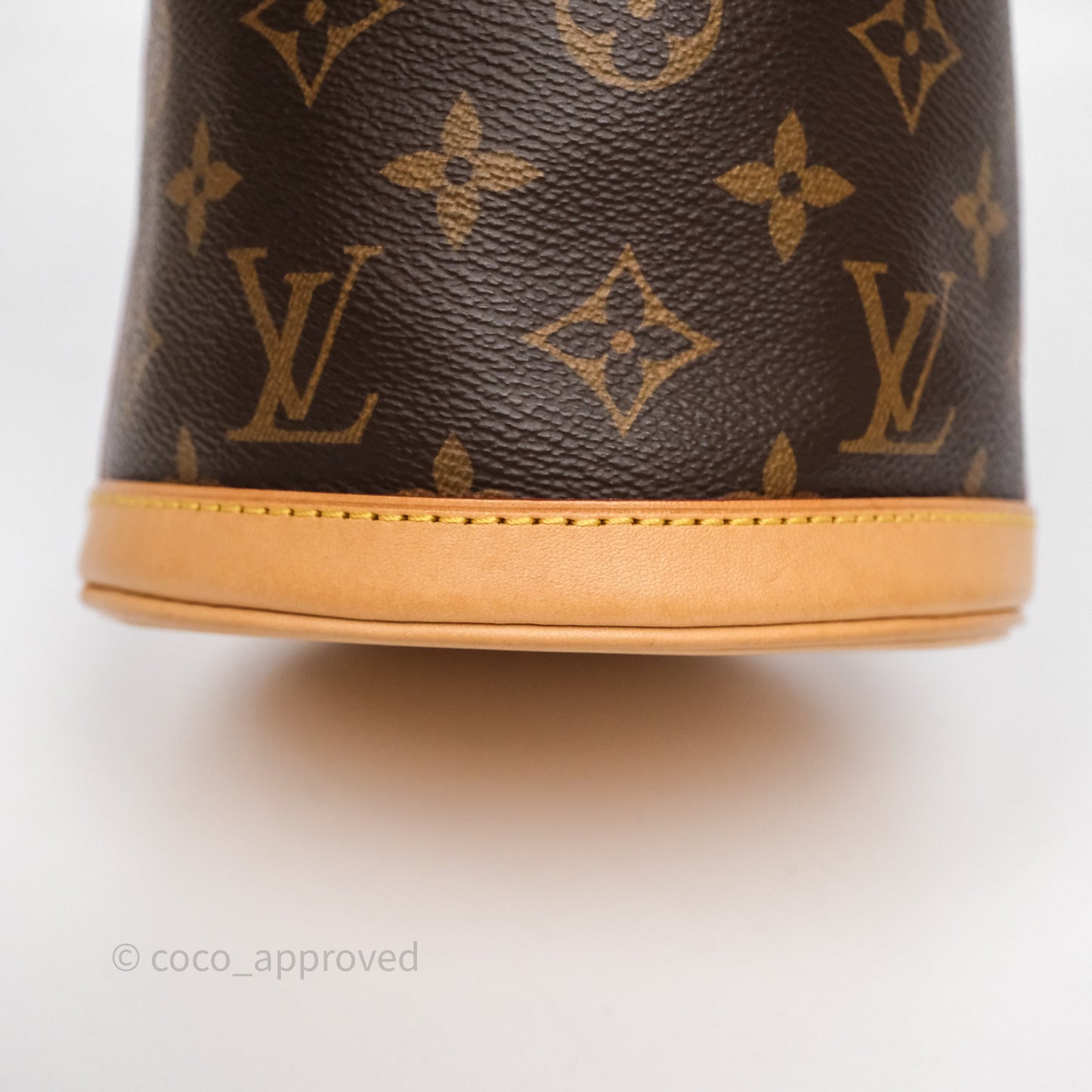 Louis Vuitton Duffle Bucket Bag Monogram Canvas