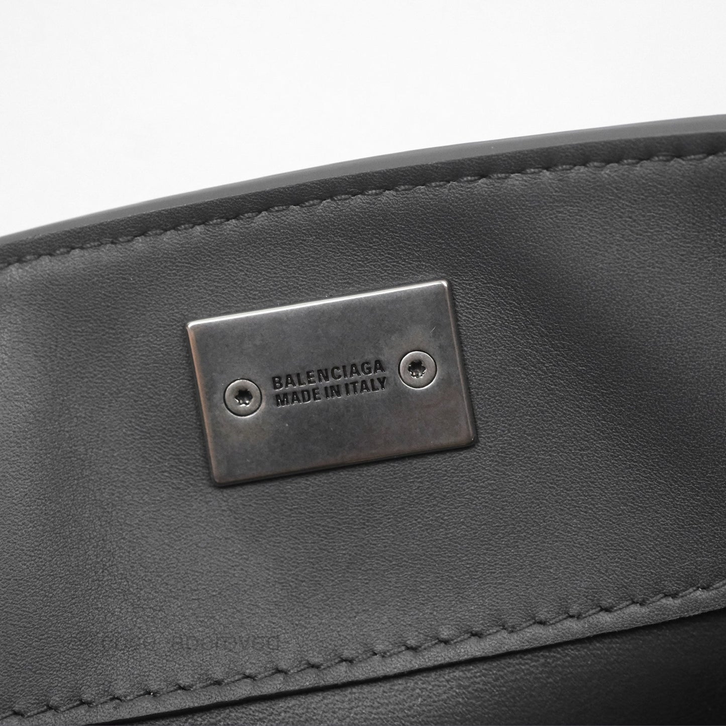 Balenciaga Rodeo Mini in Grey Smooth Calfskin Antique Silver Hardware