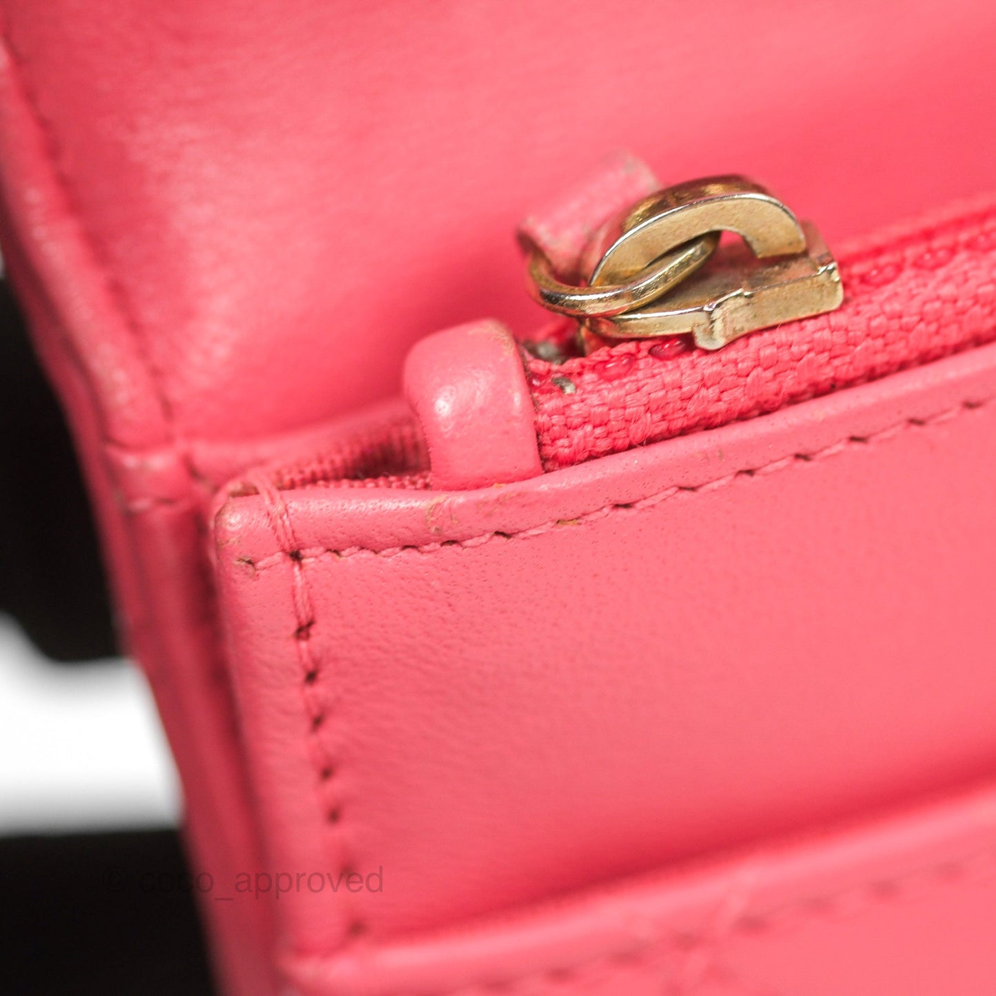 Chanel Trendy CC WOC Pink Lambskin Gold Hardware