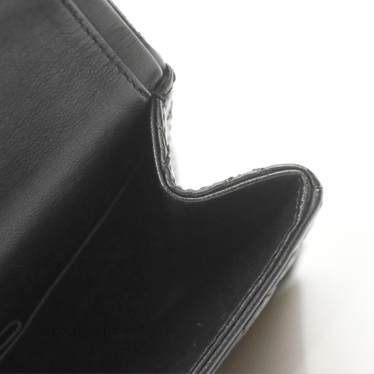 Chanel Mini Reissue 224 Black Aged Calfskin Ruthenium Hardware