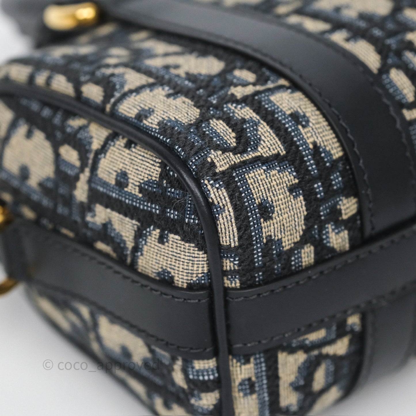 Dior Groove 17 Nano Bag Blue Dior Oblique Jacquard