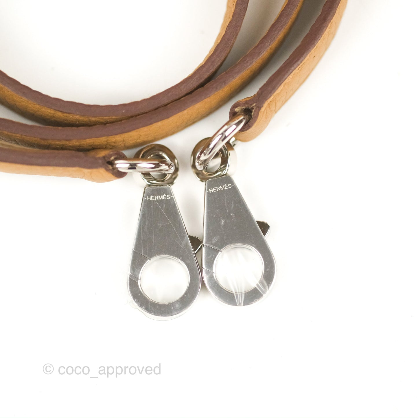 Hermès Kelly 28 Biscuit 48 Clemence Palladium Hardware