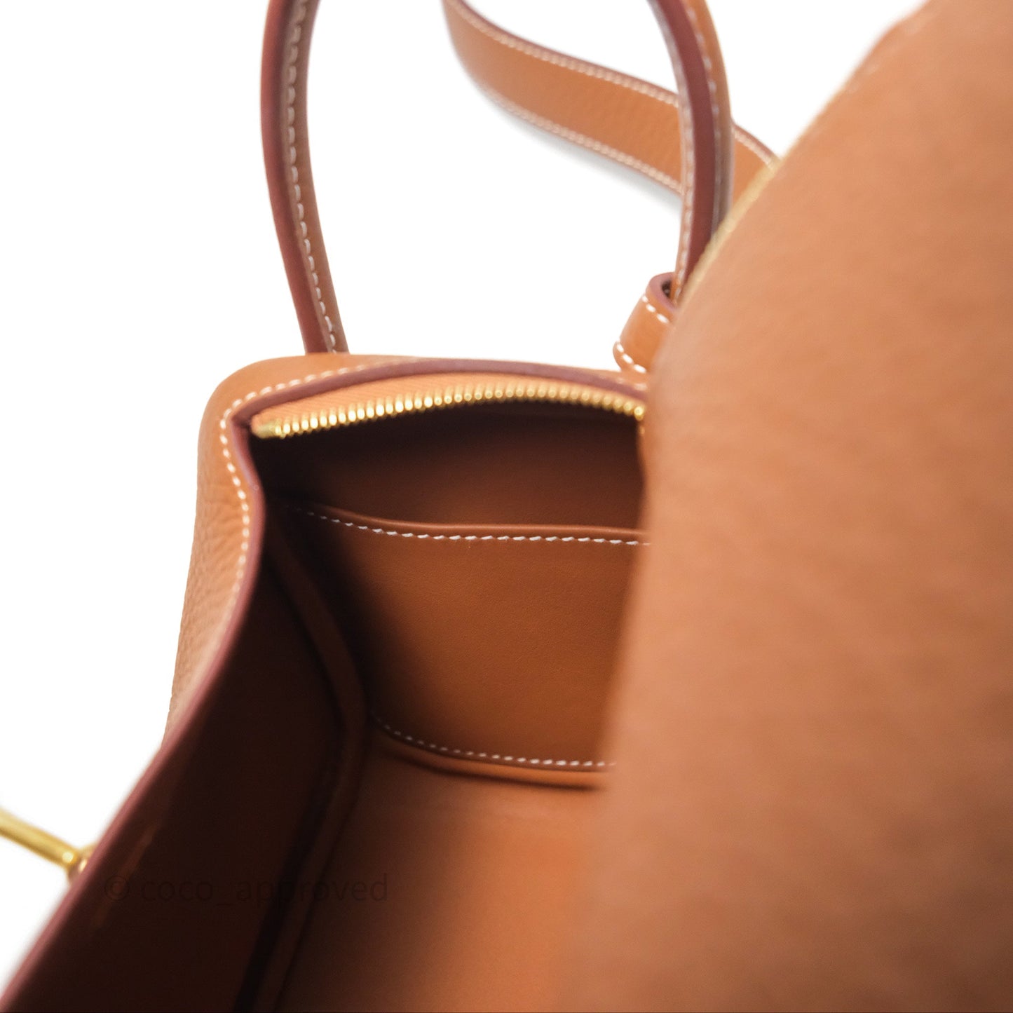 Hermès Mini Lindy 20 Gold Clemence Gold Hardware