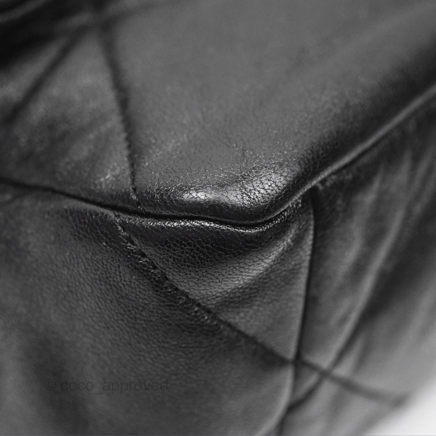 Chanel 19 Medium Black Goatskin Mixed Hardware
