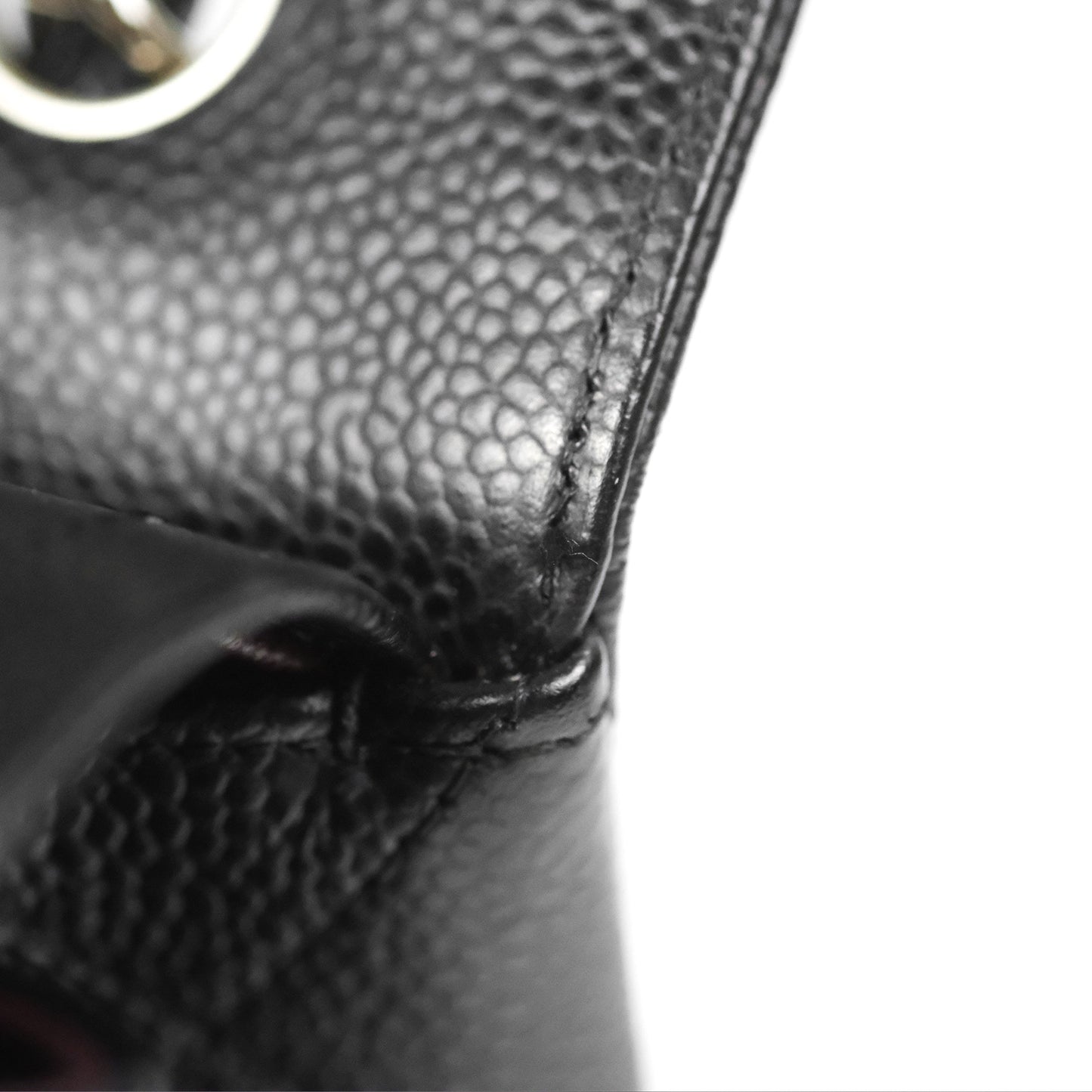 Chanel Jumbo Double Flap Black Caviar Silver Hardware⁣⁣