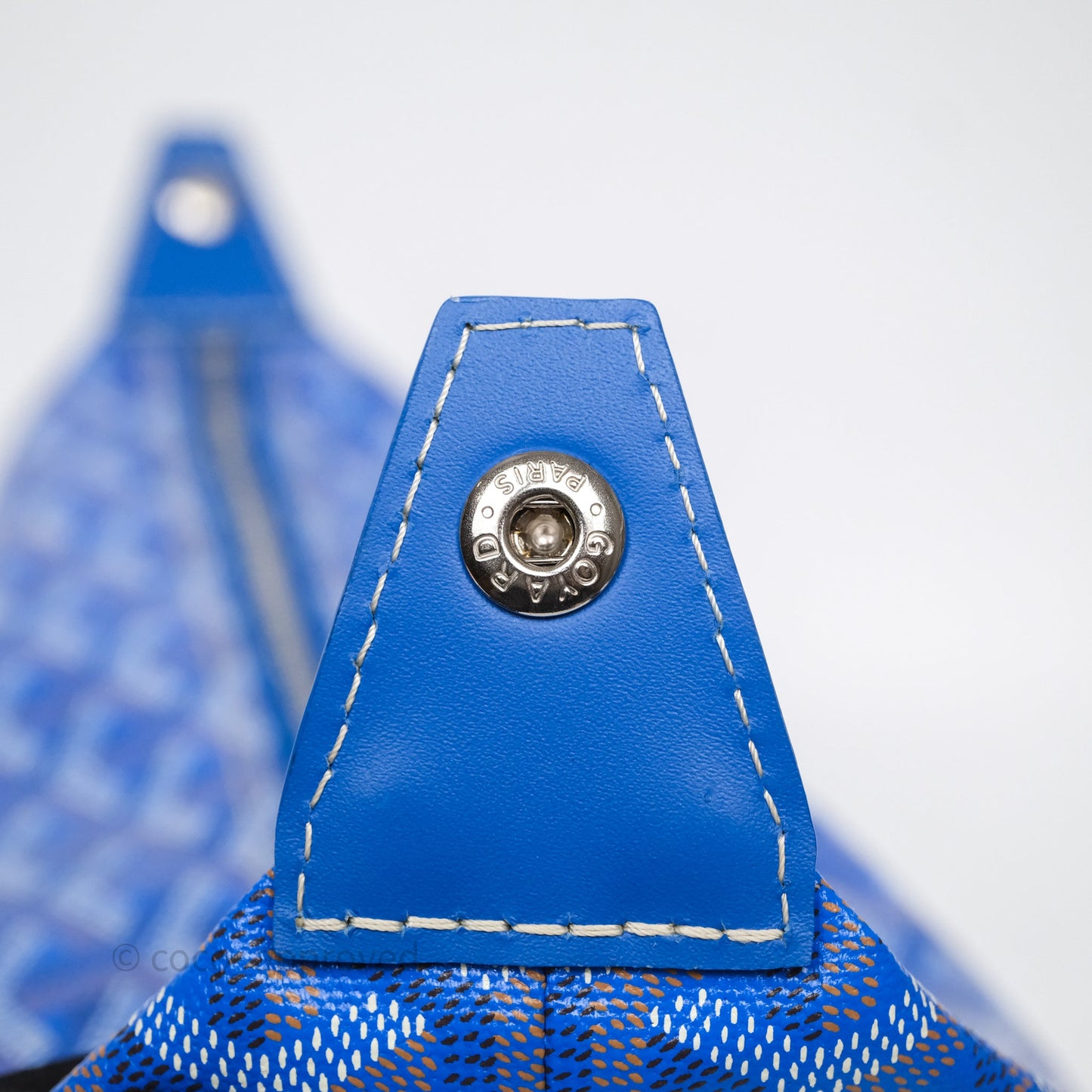Goyard Bowling 25 Toiletry Bag Sky Blue