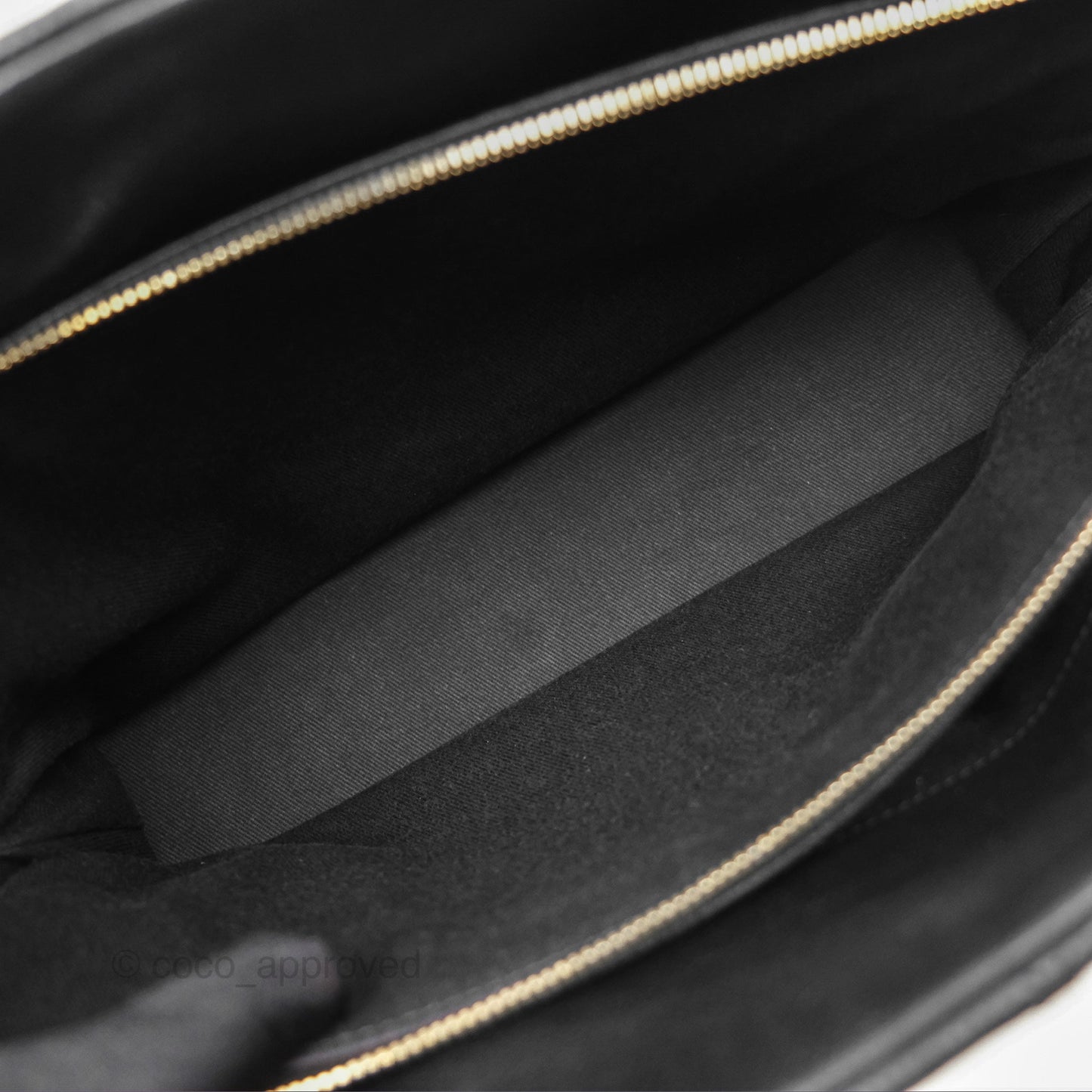 Chanel Quilted Caviar Leather Timeless CC Soft Shopping Tote Bag Black