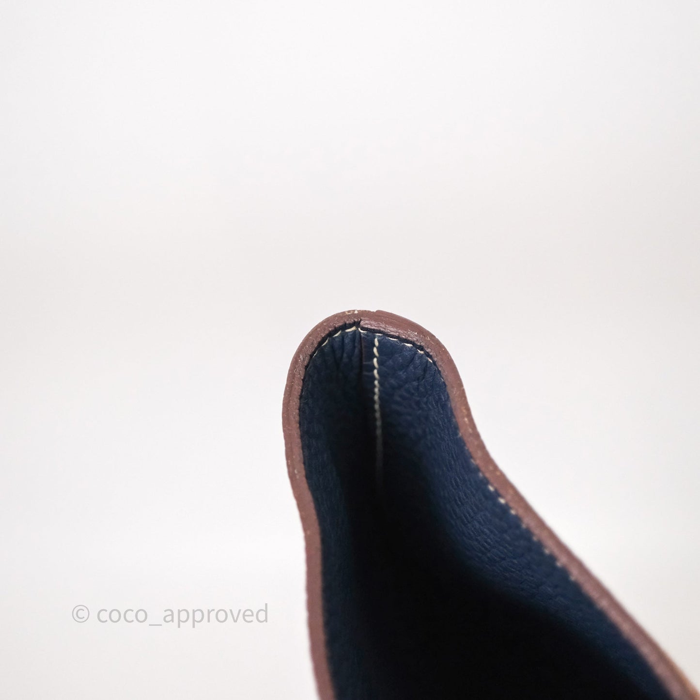 Hermès Double Sens Tote 36 Gold/Navy Clemence