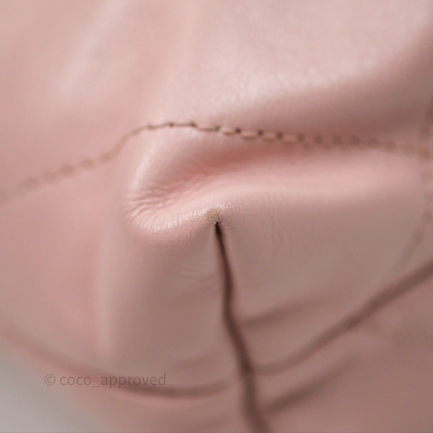 Chanel 22 Mini Bag Light Pink Crumpled Calfskin
