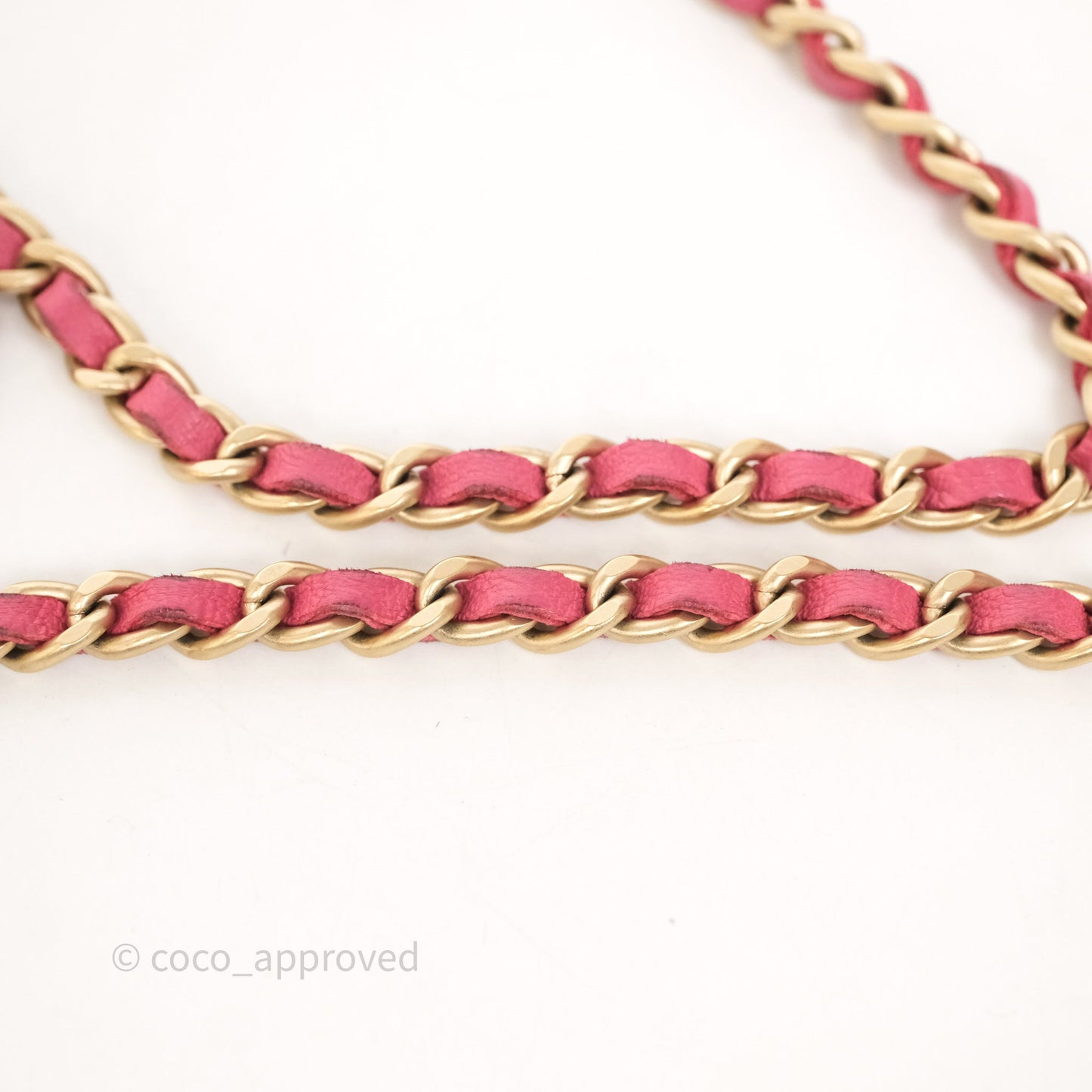 Chanel Quilted Classic WOC Pink Lambskin Gold Hardware
