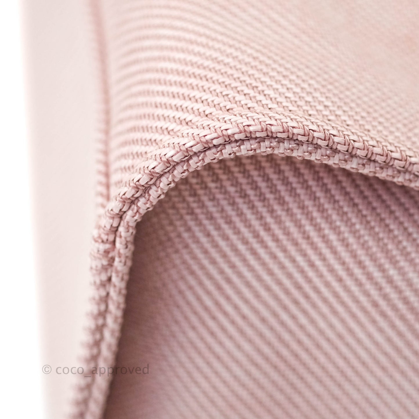 Chanel Large Deauville Pink Canvas 20A