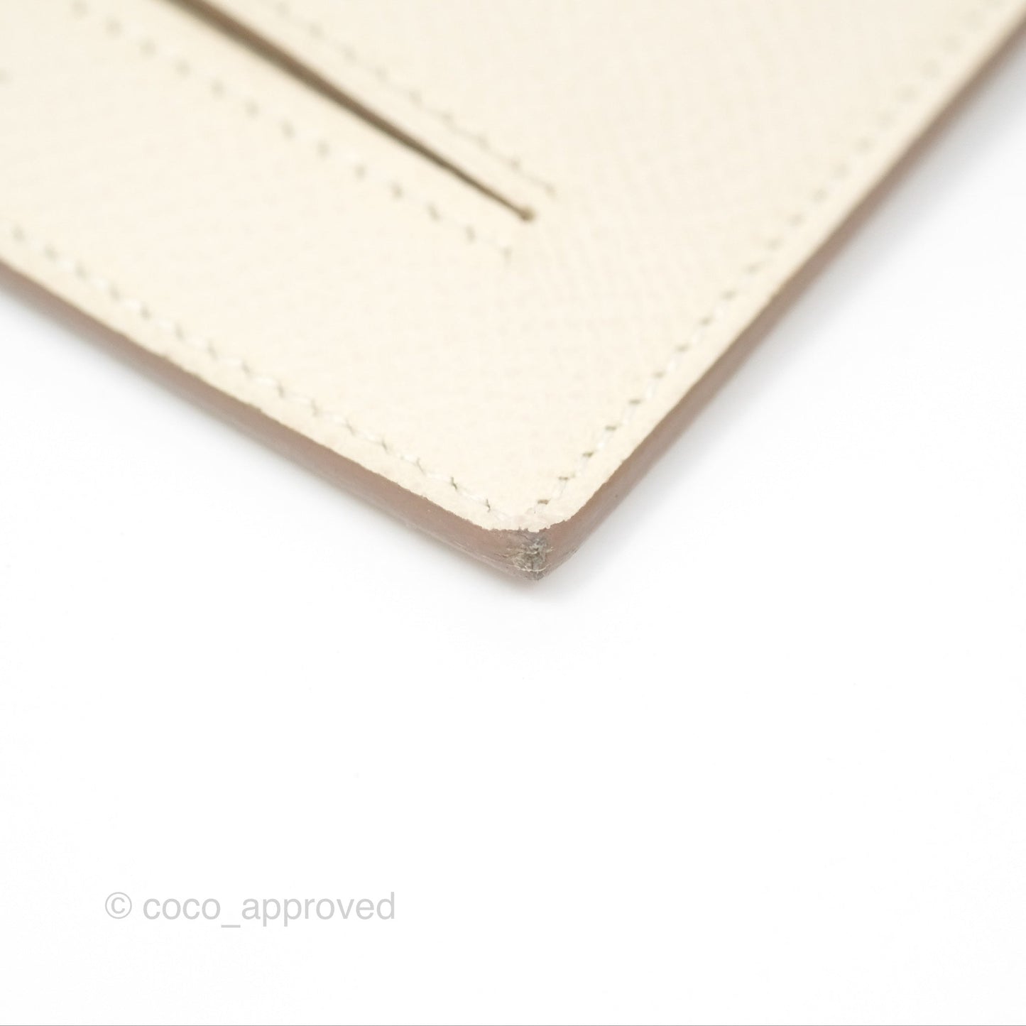 Hermès Kelly Pocket Compact Wallet Nata I2 Gold Hardware