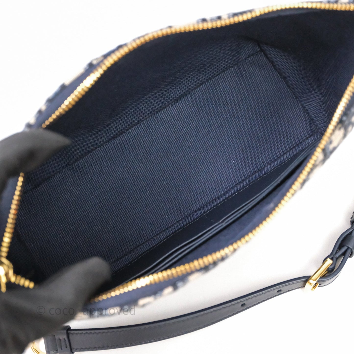 Christian Dior Oblique Star Chain Hobo Bag