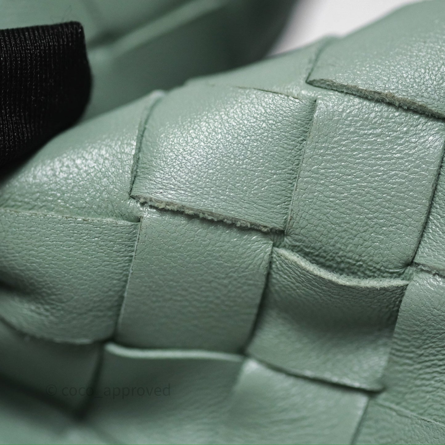 Bottega Veneta Mini Jodie Bag Intrecciato Green Lambskin Gold Hardware⁣⁣