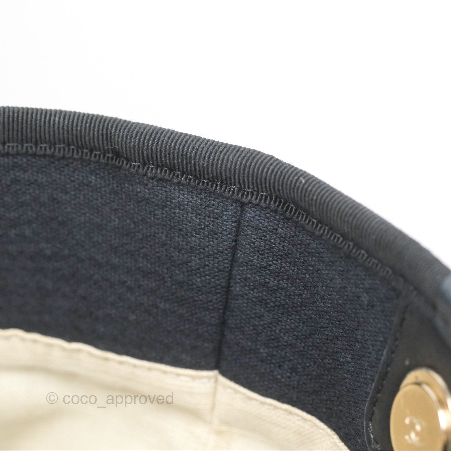 Chanel Medium Canvas Deauville Tote Navy Gold Hardware
