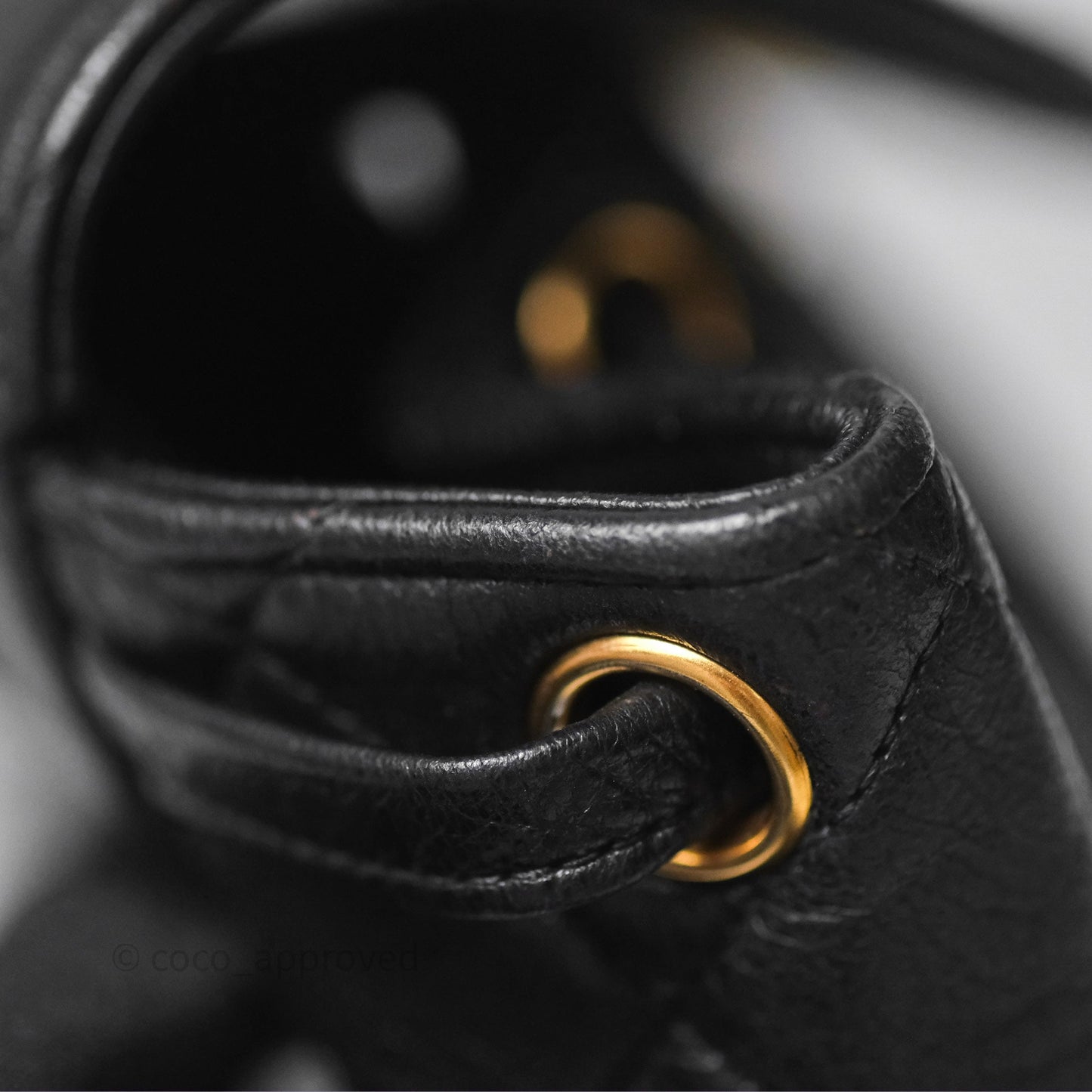 Chanel Vintage CC Duma Backpack Black Lambskin 24K Gold Hardware
