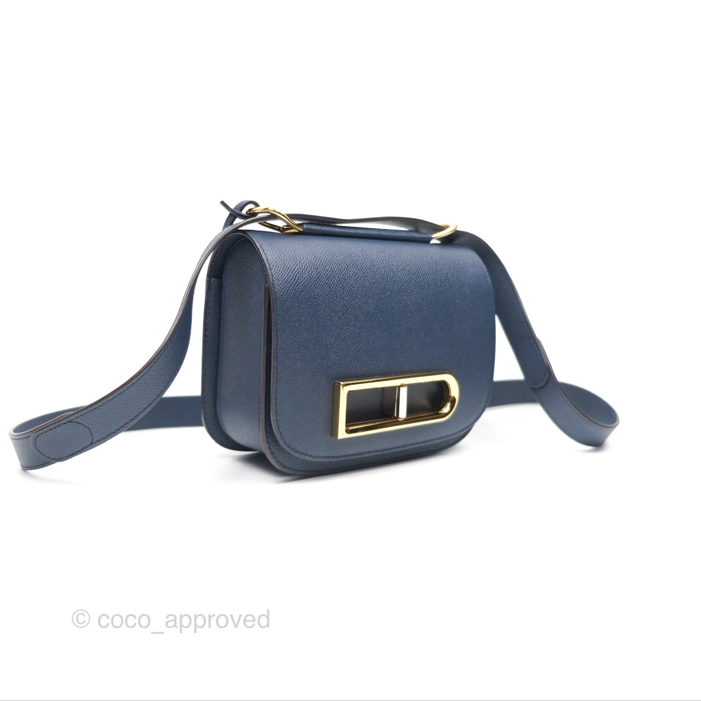 Delvaux Lingot Bag Night Sky Alpina Calfskin