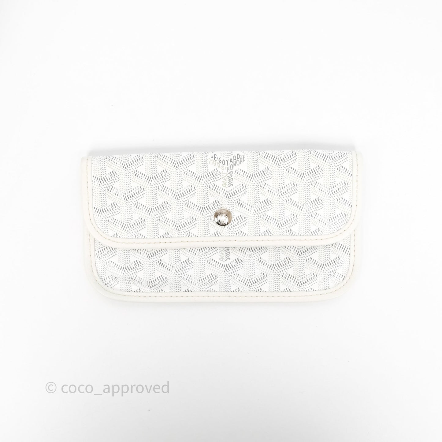 Goyard Bohème Hobo Bag PM White Goyardine Canvas