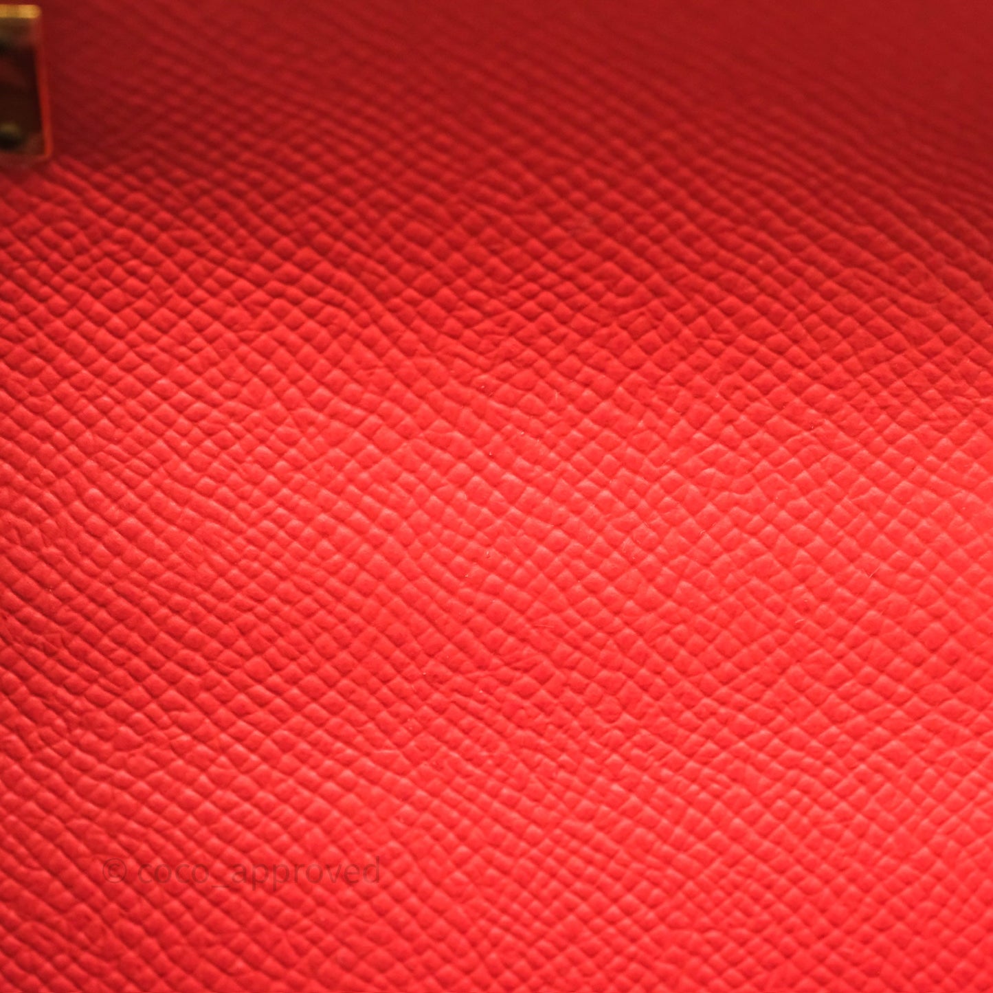 Hermès Sellier Kelly 28 Rose Jaipur Epsom Gold Hardware