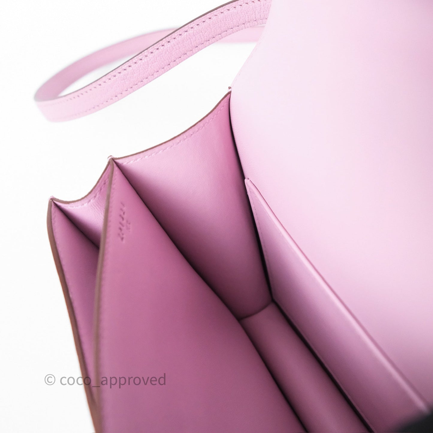 Hermès Constance Mini 18cm Mauve Sylvestre X9 Chevre Mysore Palladium Hardware