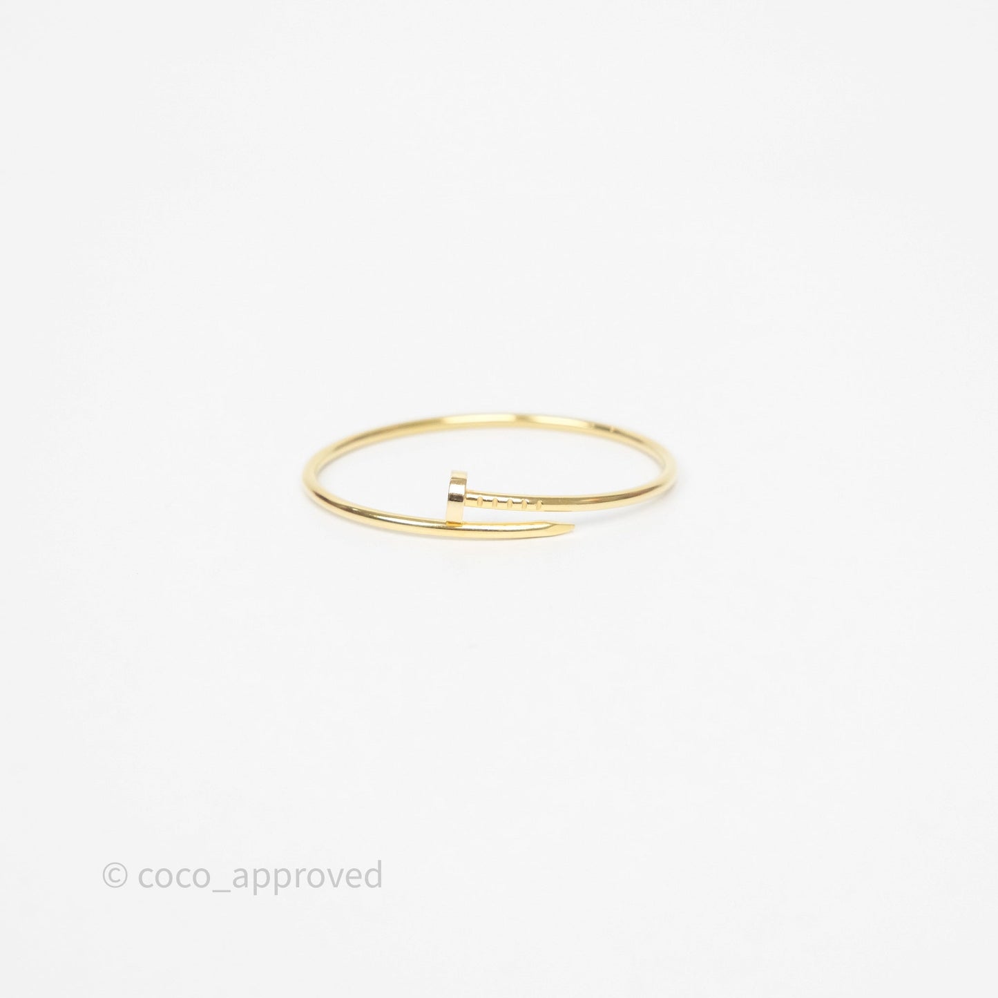 Cartier Small Juste Un Clou Bracelet Yellow Gold