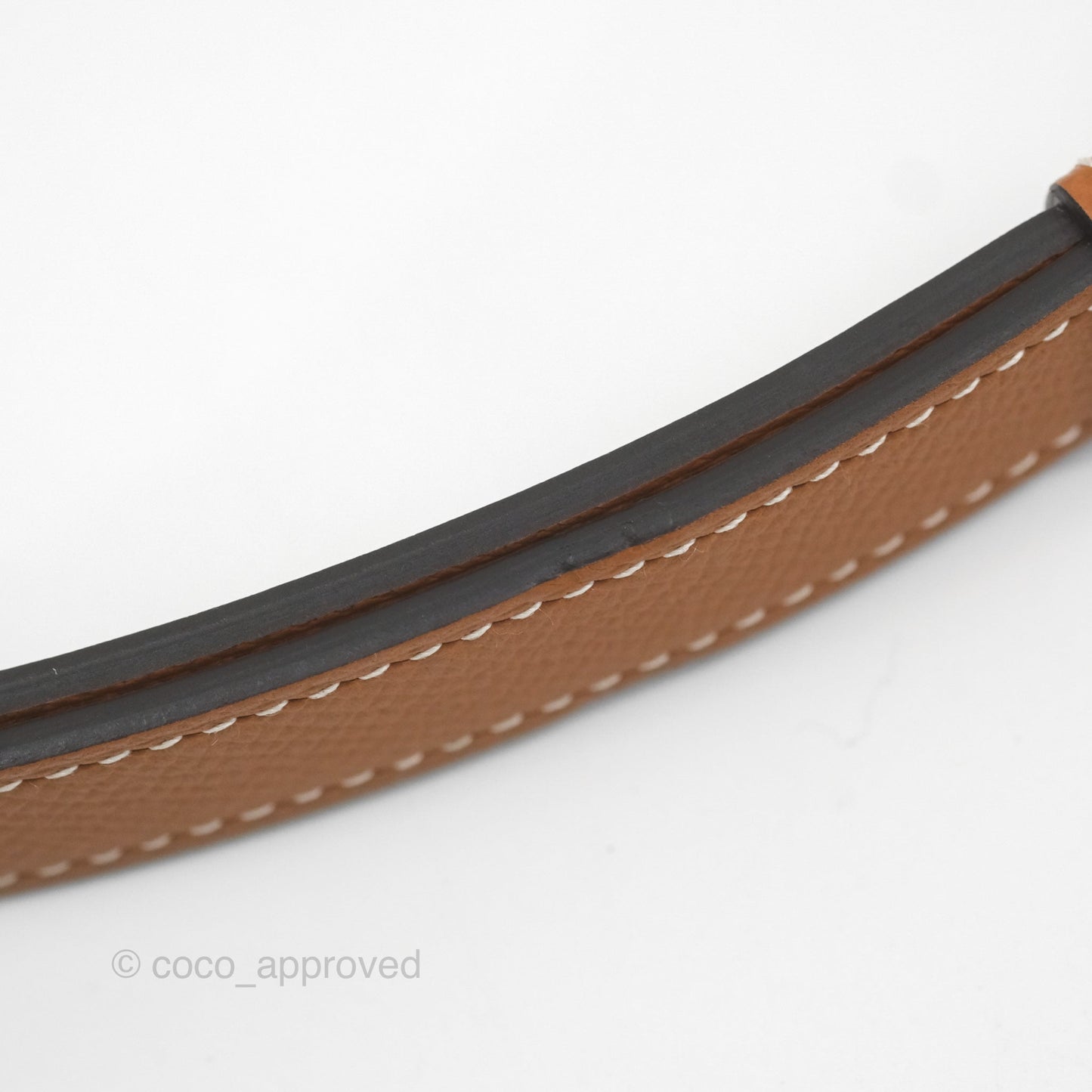 Hermès Kelly Buckle Belt 37 Gold Epsom Gold Hardware