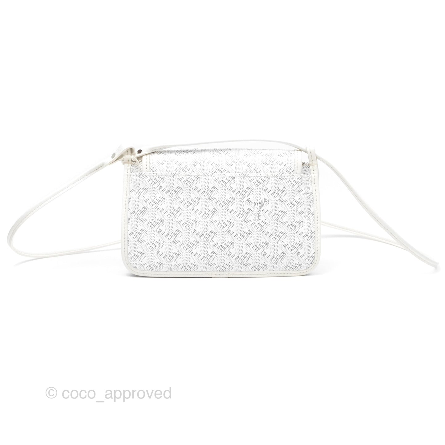 Goyard Plumet Pocket Wallet White