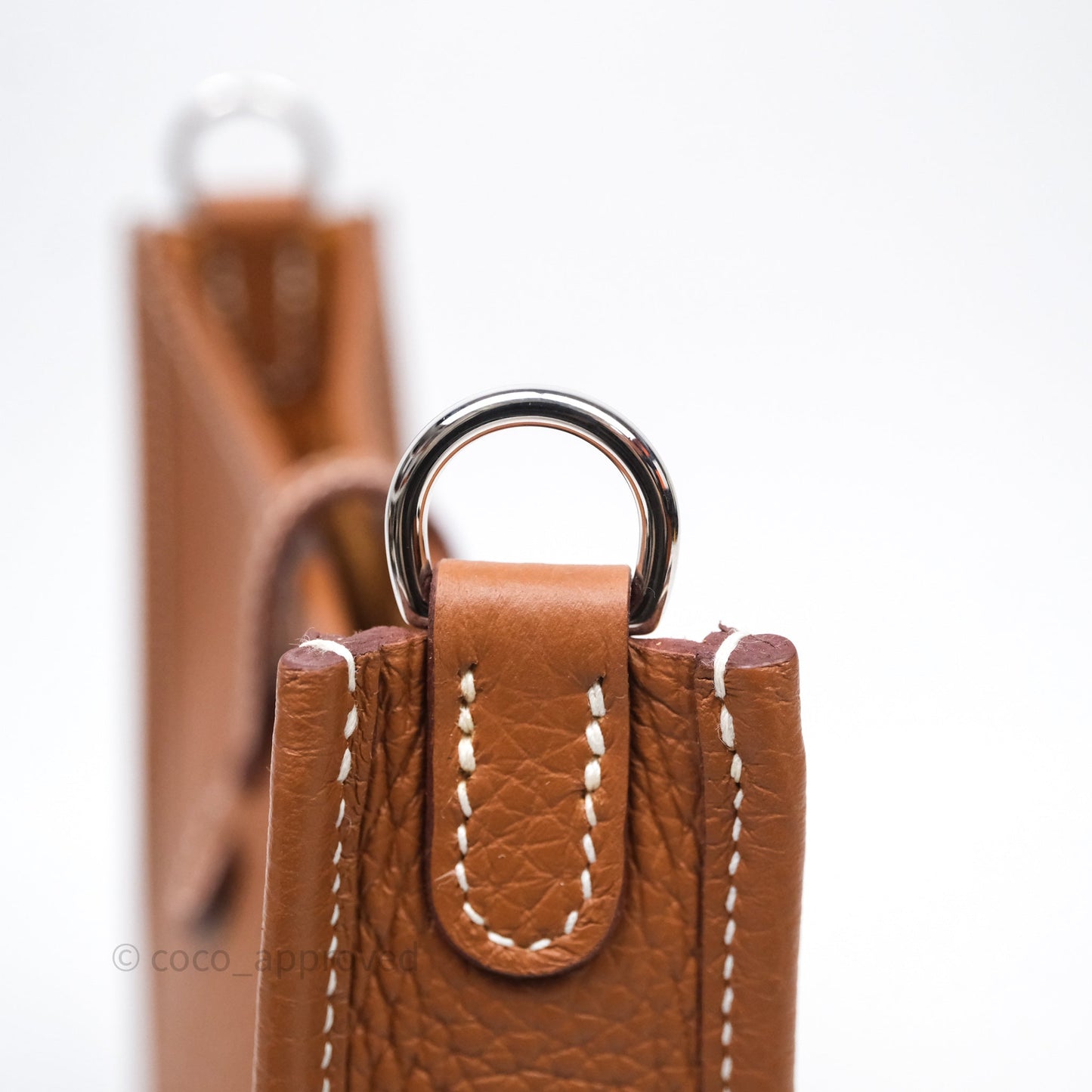 Hermès Mini Evelyne 16 Gold 37 Clemence Palladium Hardware