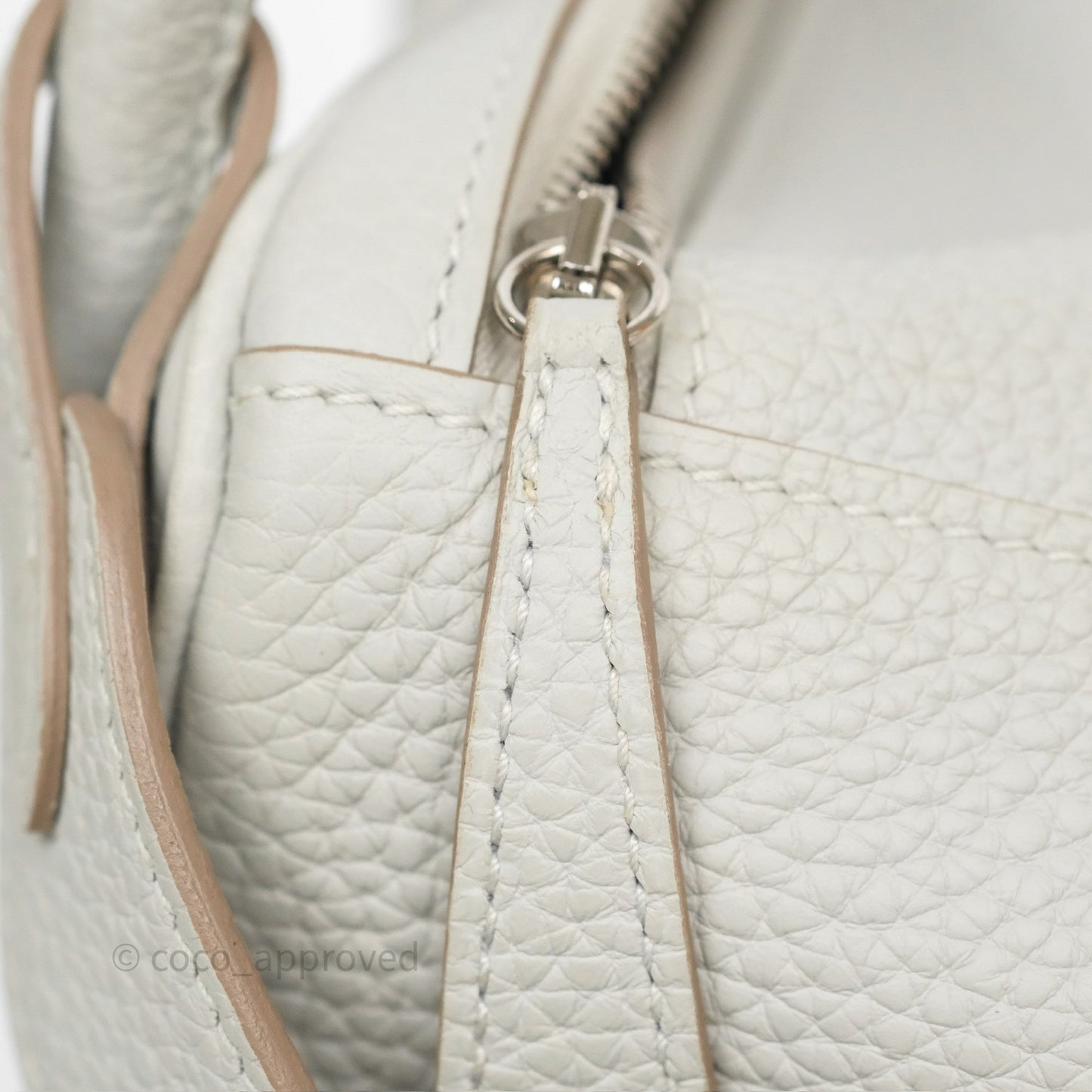 Hermès Lindy 26 Gris Perle 80 Clemence Palladium Hardware