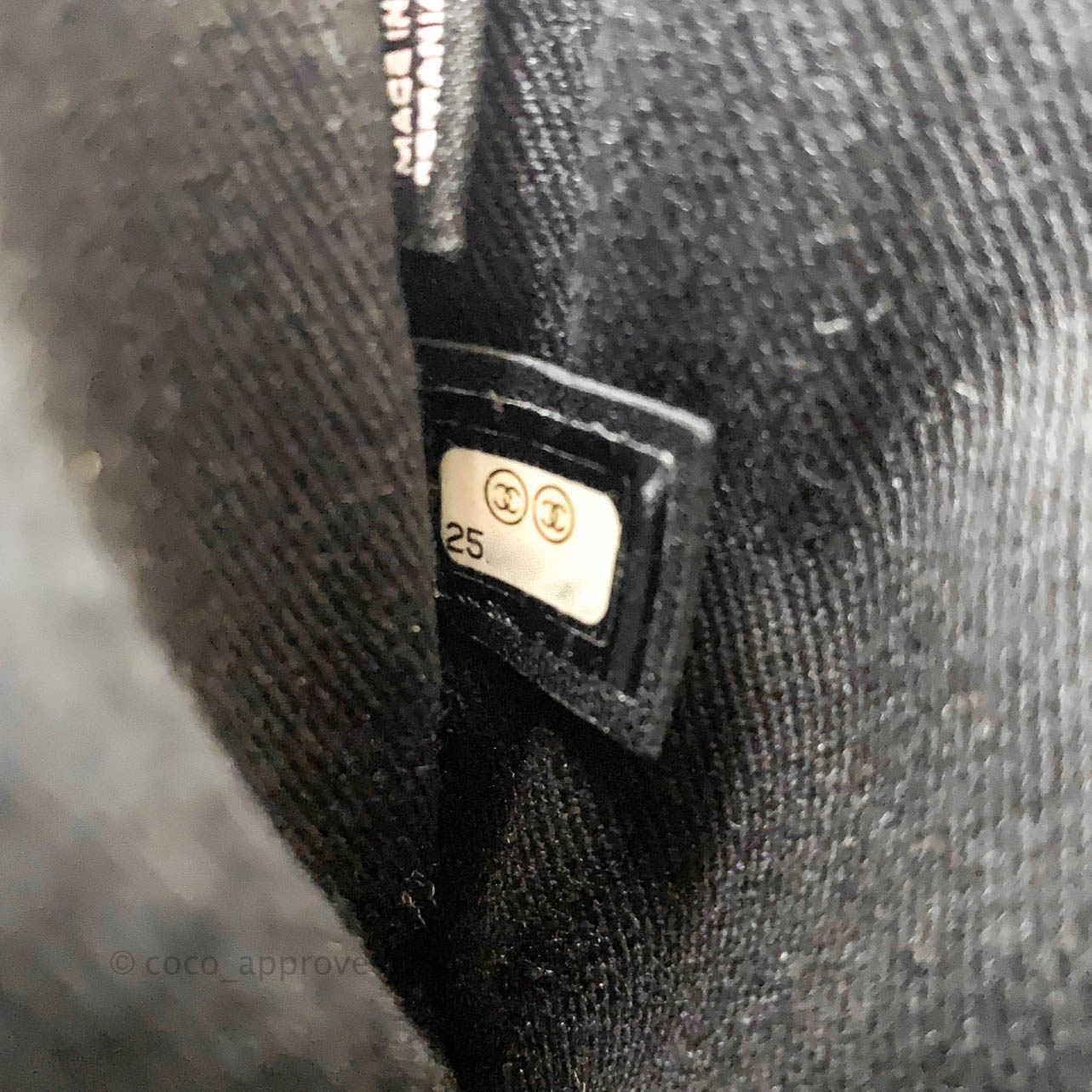Chanel Quilted Black Crossbody Bag Silver Hardware