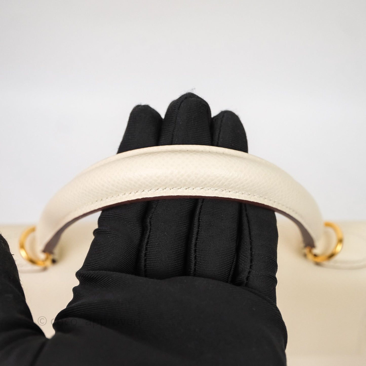 Hermès Kelly 25 Nata I2 Epsom Gold Hardware