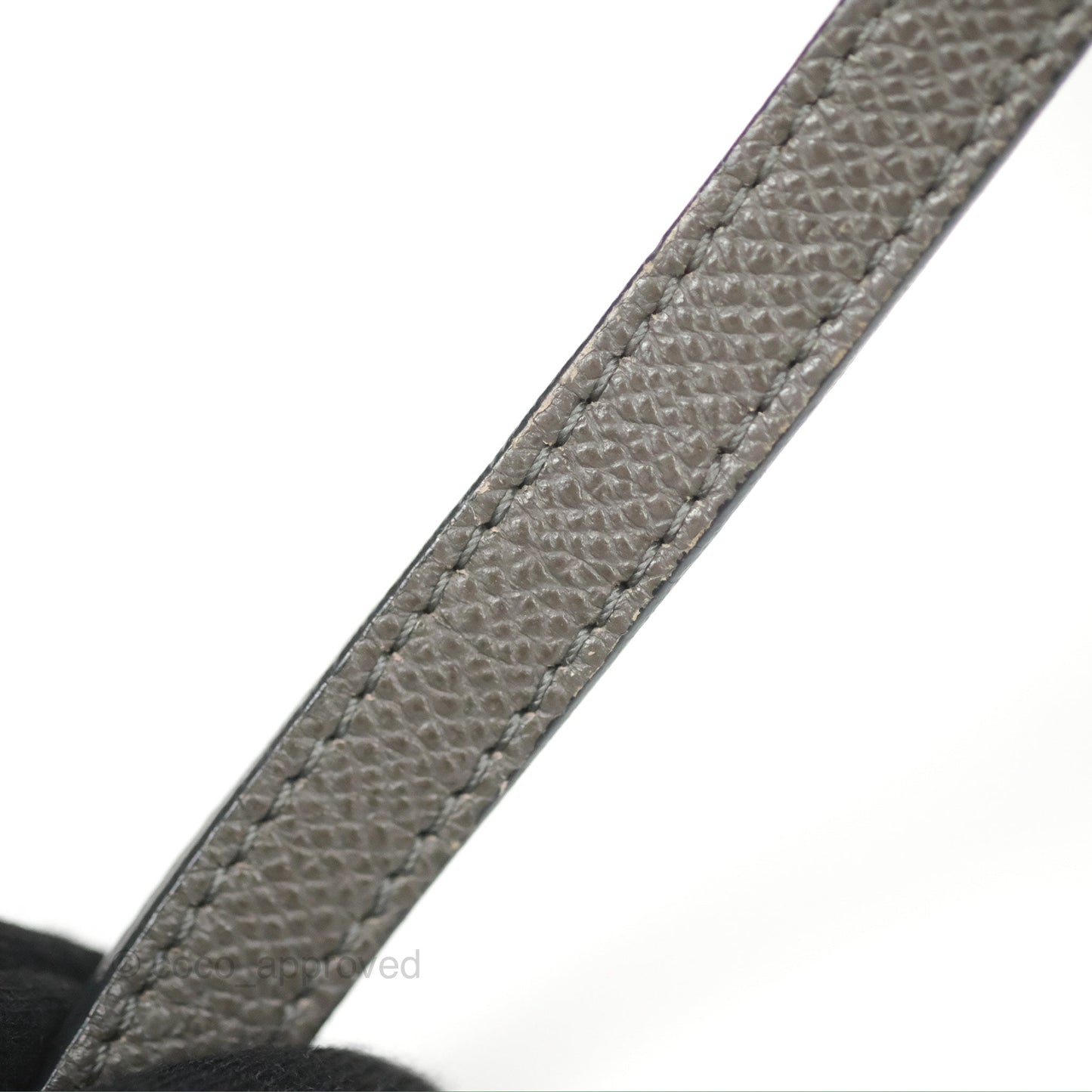 Celine Nano Belt Bag Grey Grained Calfskin Gold Hardware
