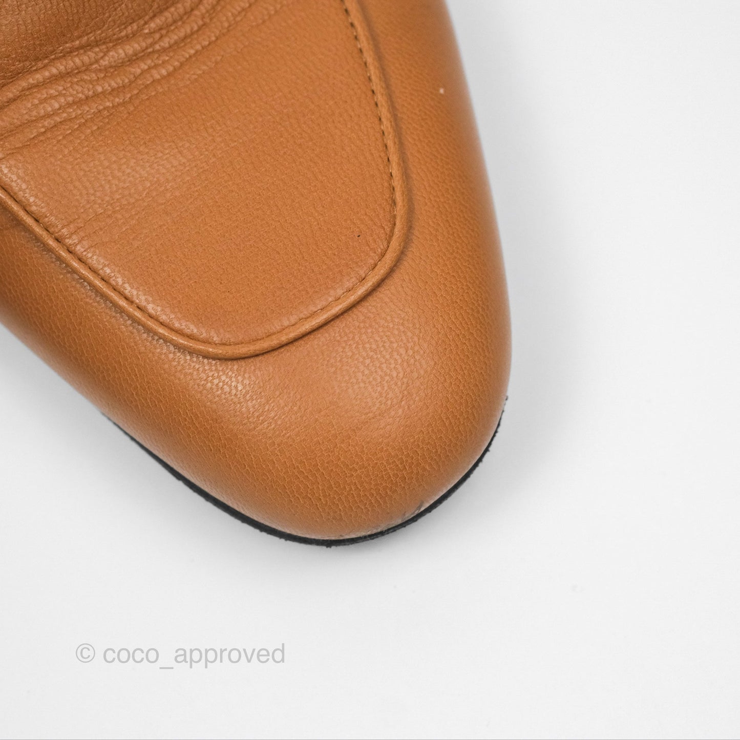 Hermès Oz Mules Calfskin Naturel Palladium Hardware