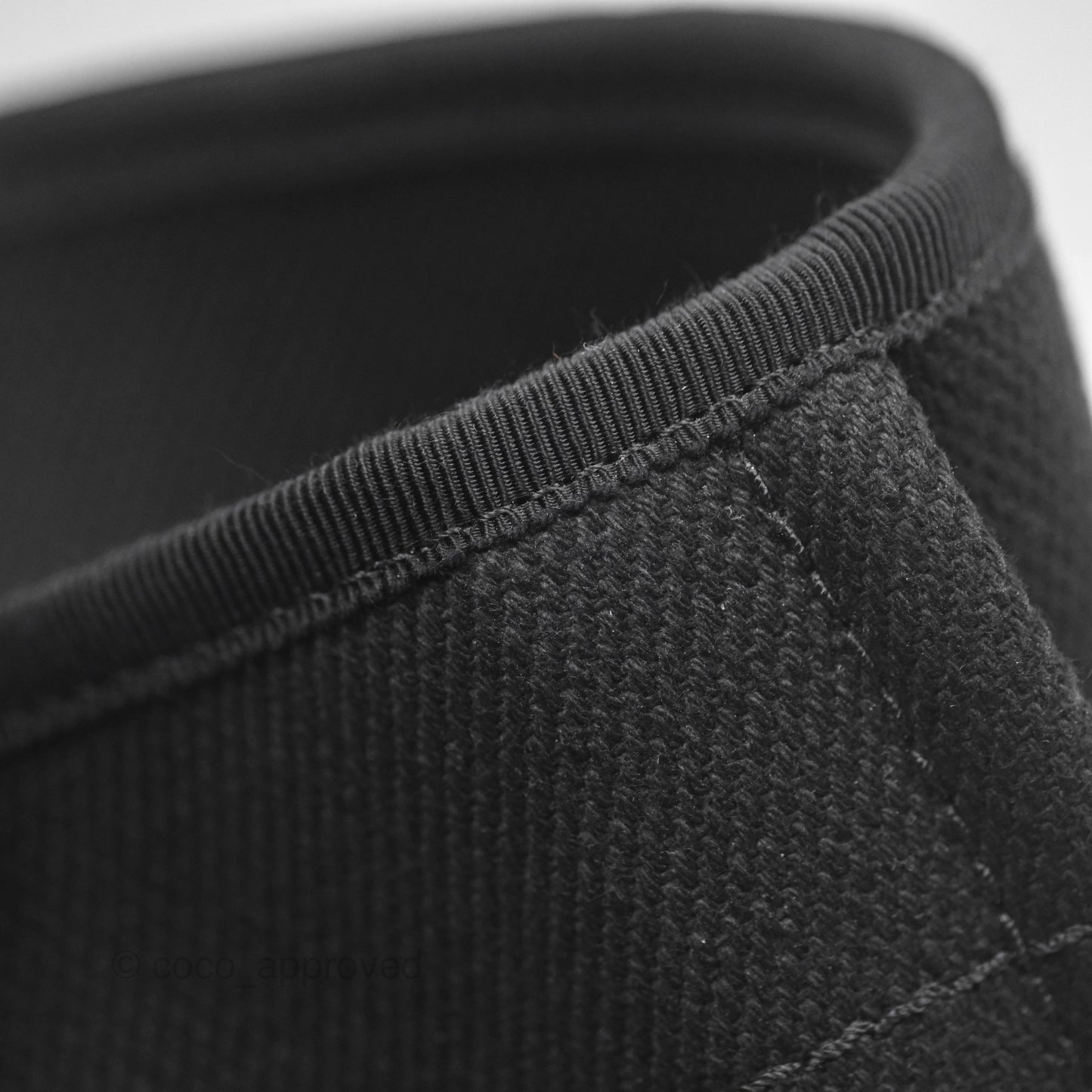 Chanel Medium Deauville Black Canvas Imitation Pearl