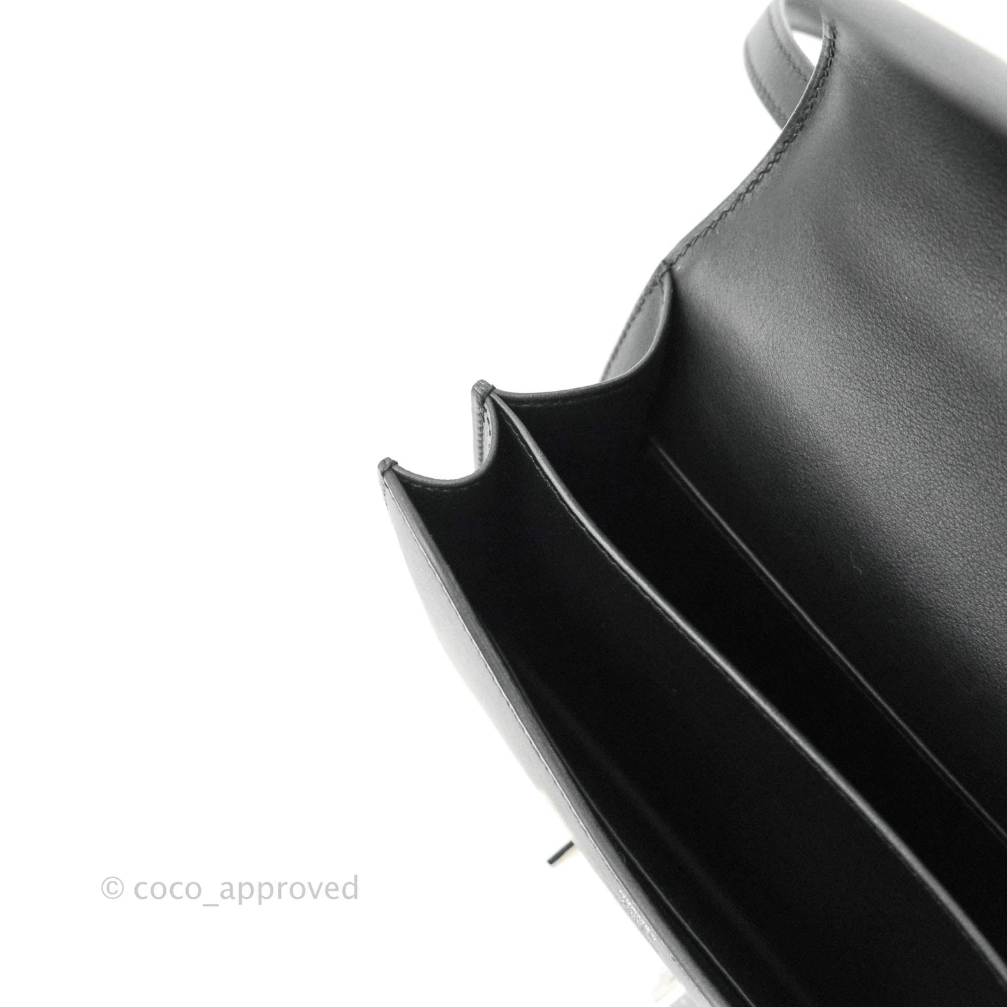Hermès Constance Mini 18cm Black Swift Marble Lock