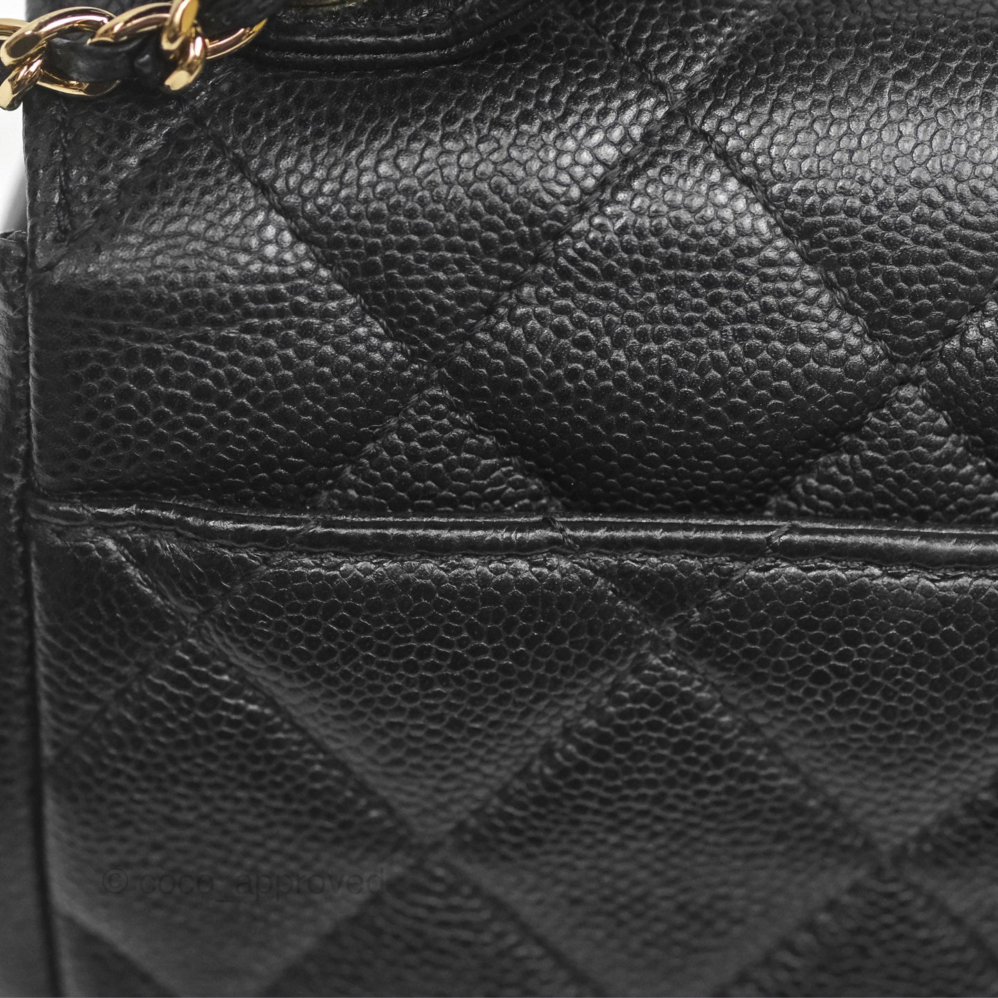 Chanel Quilted Small Business Affinity Flap Black Caviar Gold Hardware