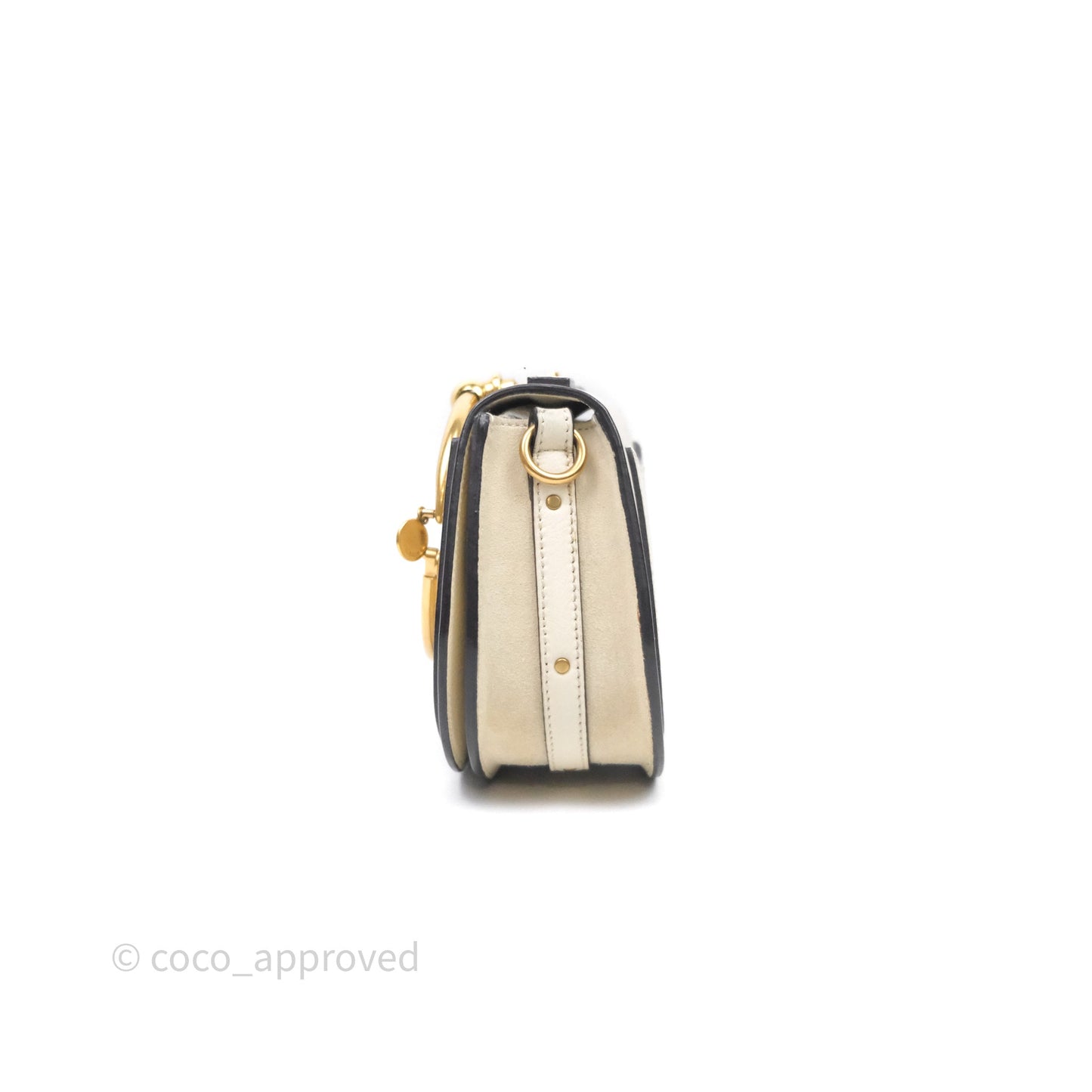 Chloé Nile Crossbody Bag White Calfskin