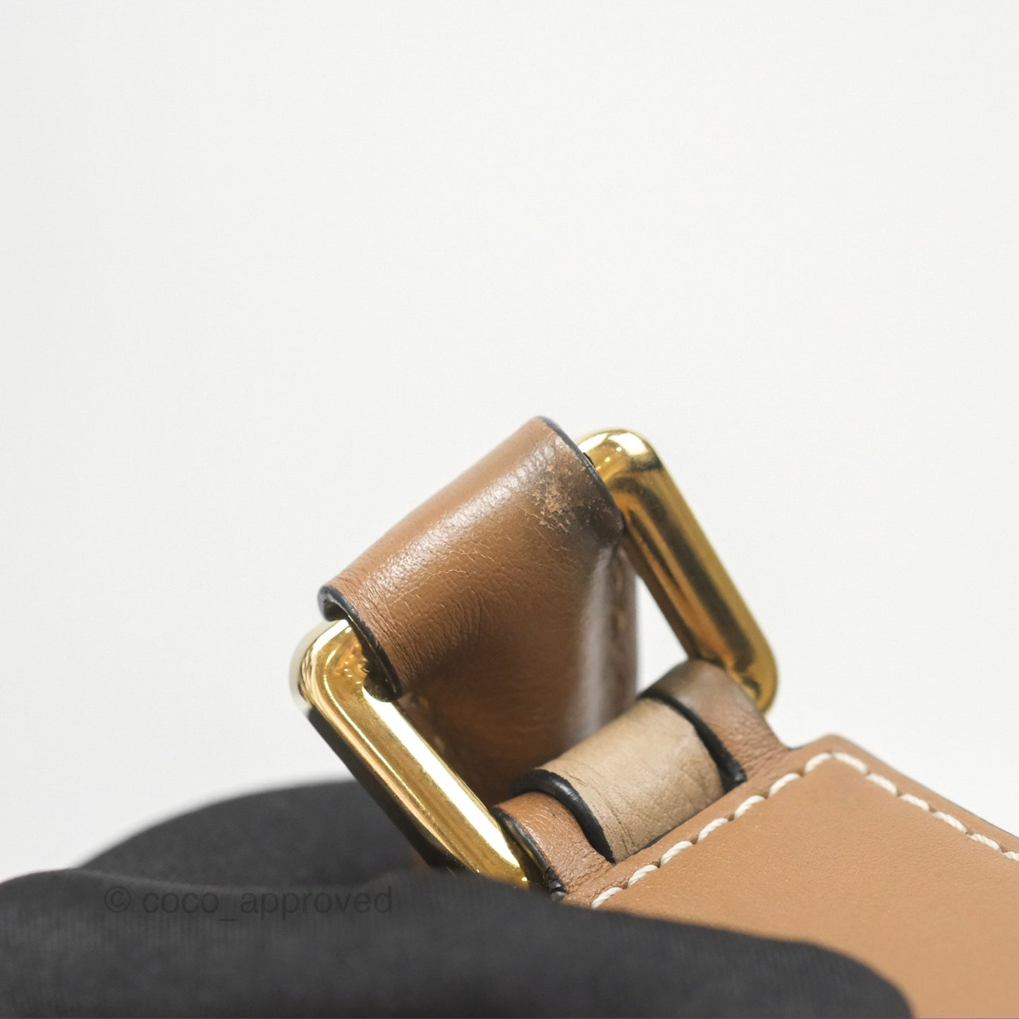 Loewe Small Puzzle Bag Sand Mink Grained Calfskin