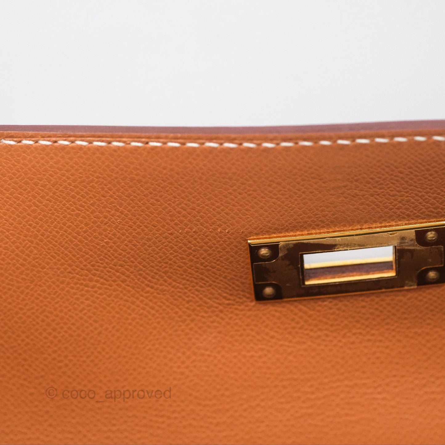 Hermès Kelly 28 Sellier Gold 37 Epsom Gold Hardware