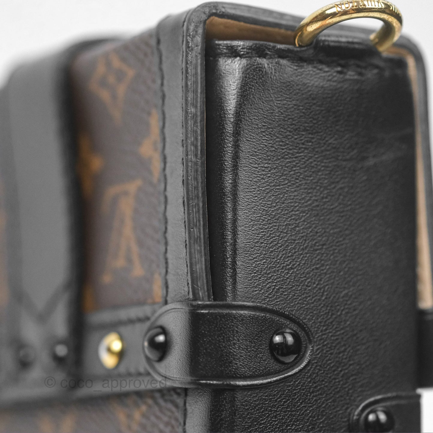 Louis Vuitton Monogram Vertical Trunk Pochette