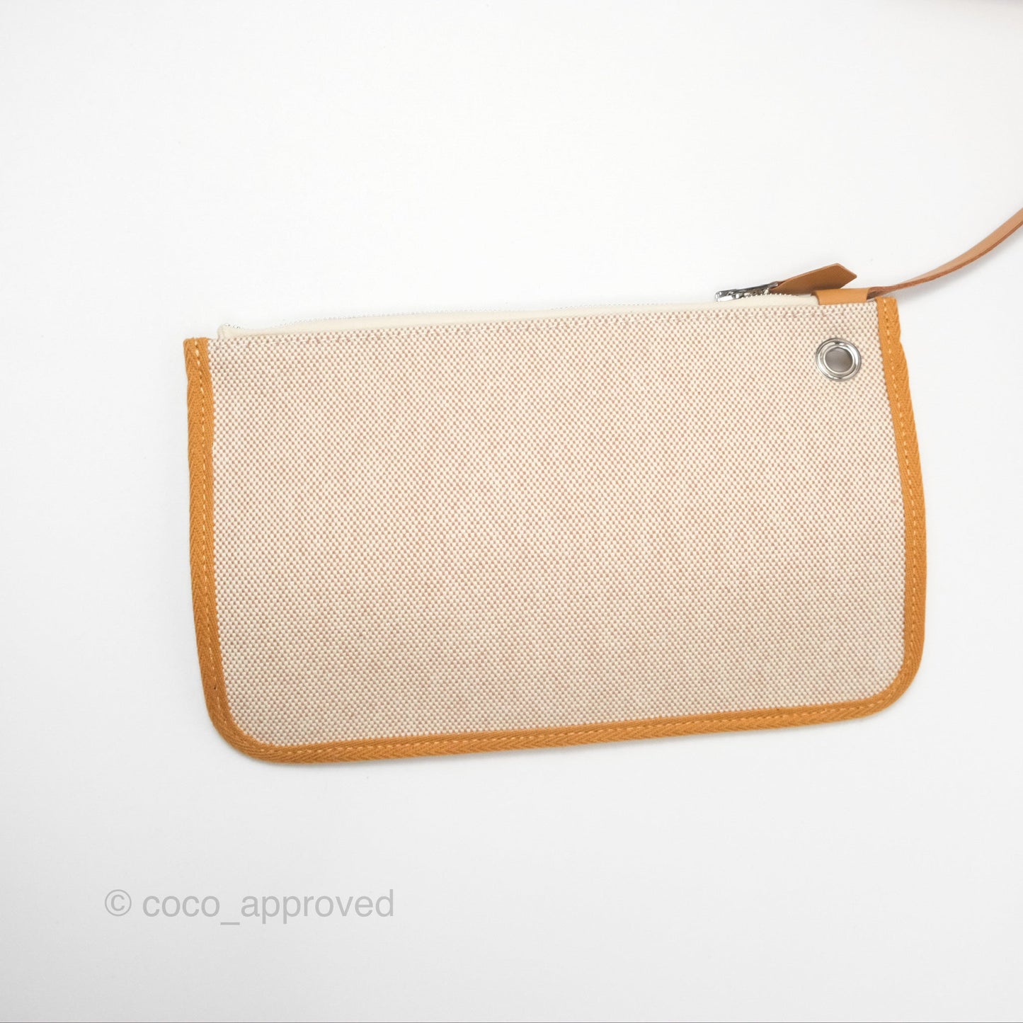 Hermès Herbag Zip 31 Bride De Gala Sable/ Ecru-Beige/ Nat sable Canvas Palladium Hardware