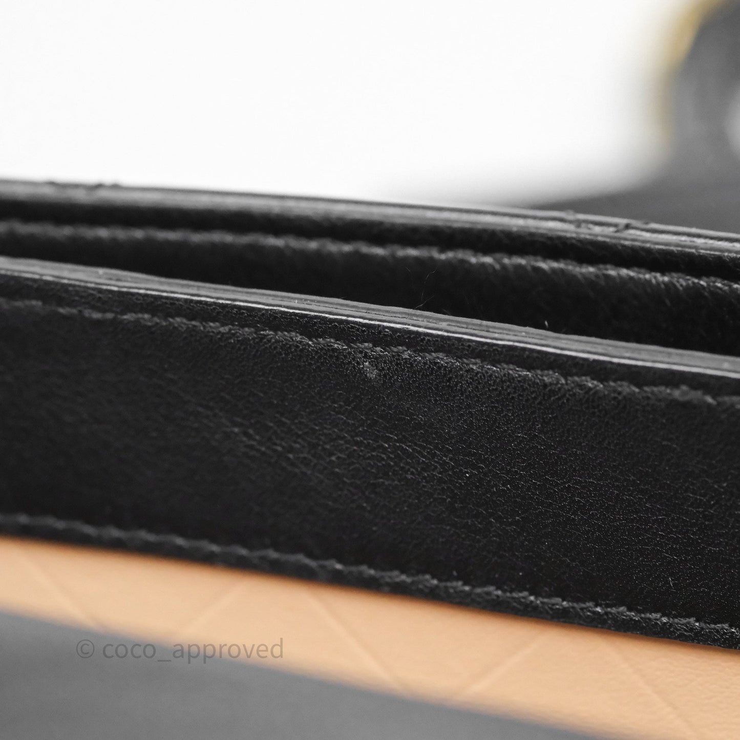 Chanel Mini Moon Messenger Bag Black Calfskin Aged Gold Hardware